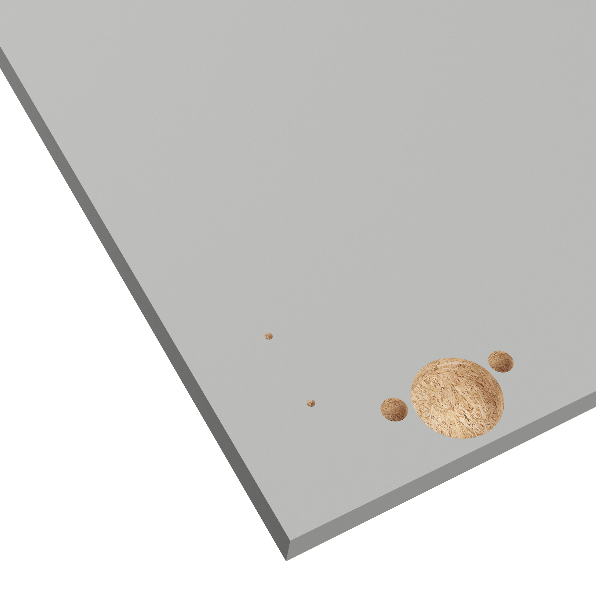 Front kuchenny F45/77 Vienne jasny szary Delinia iD - 20