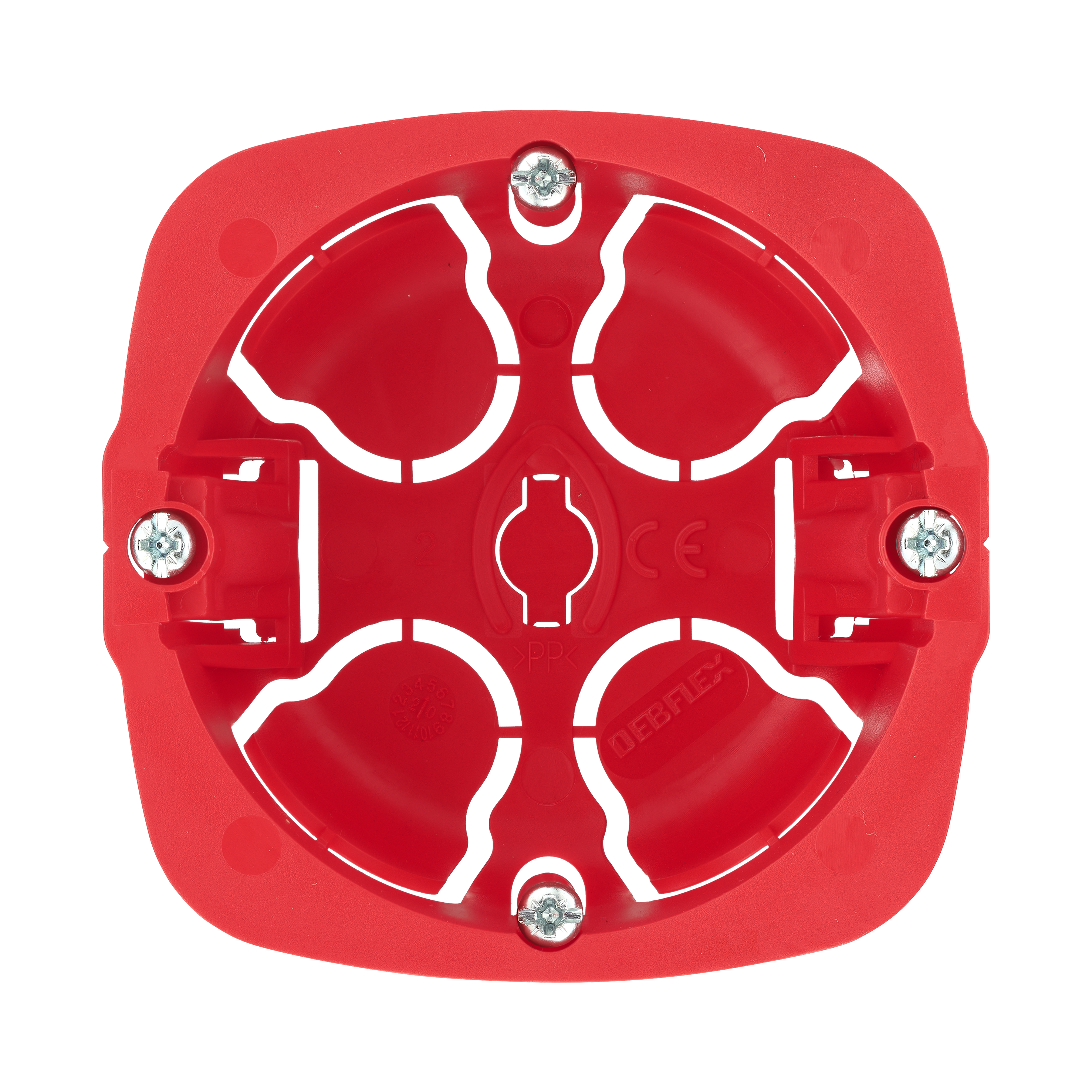 Boîte d'encastrement, cloison creuse 1 poste(s), profondeur 50mm DEBFLEX - 2