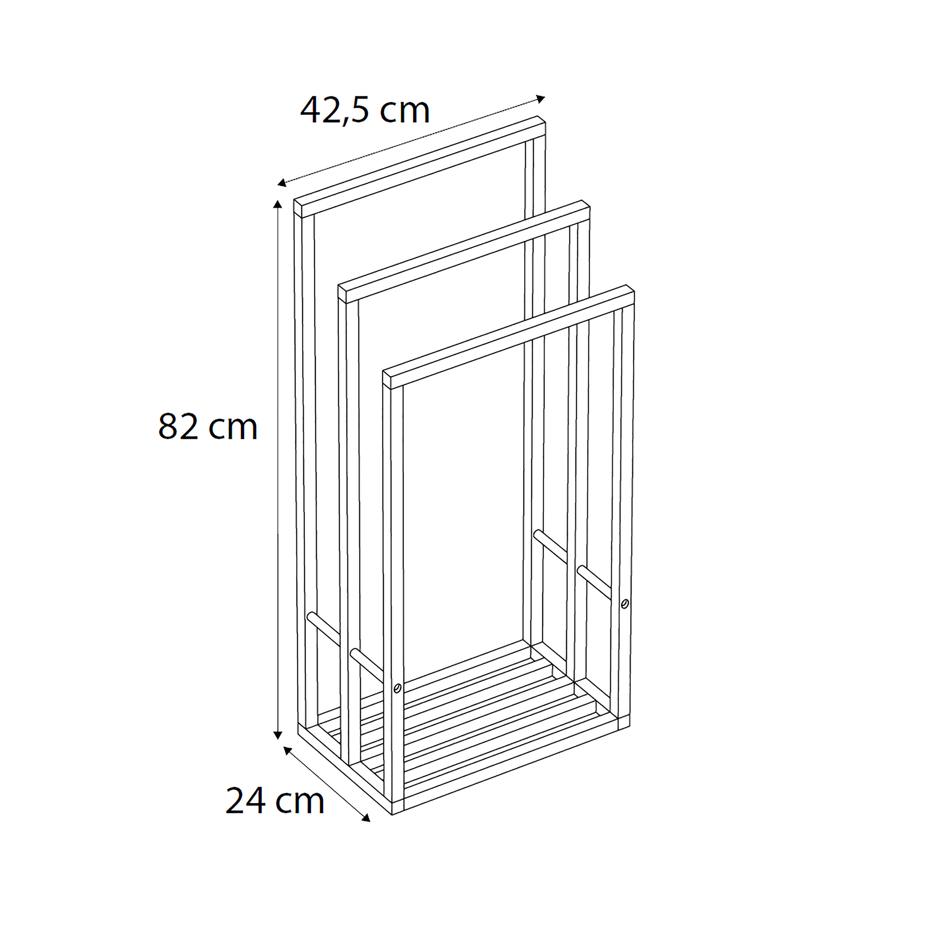 Porte-serviettes à poser - 4