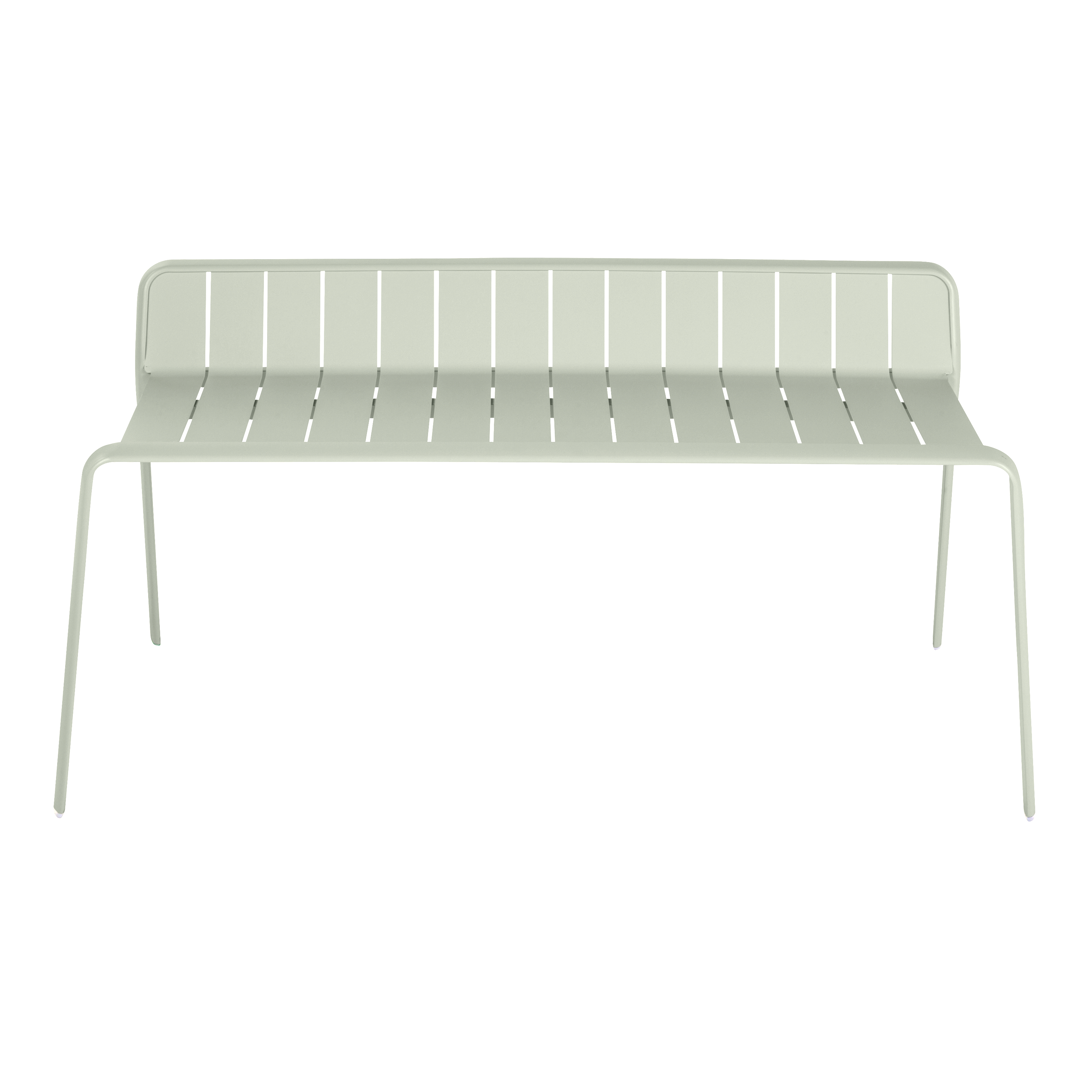 Panca da giardino in alluminio verde Idaho NATERIAL, 2 posti - 6