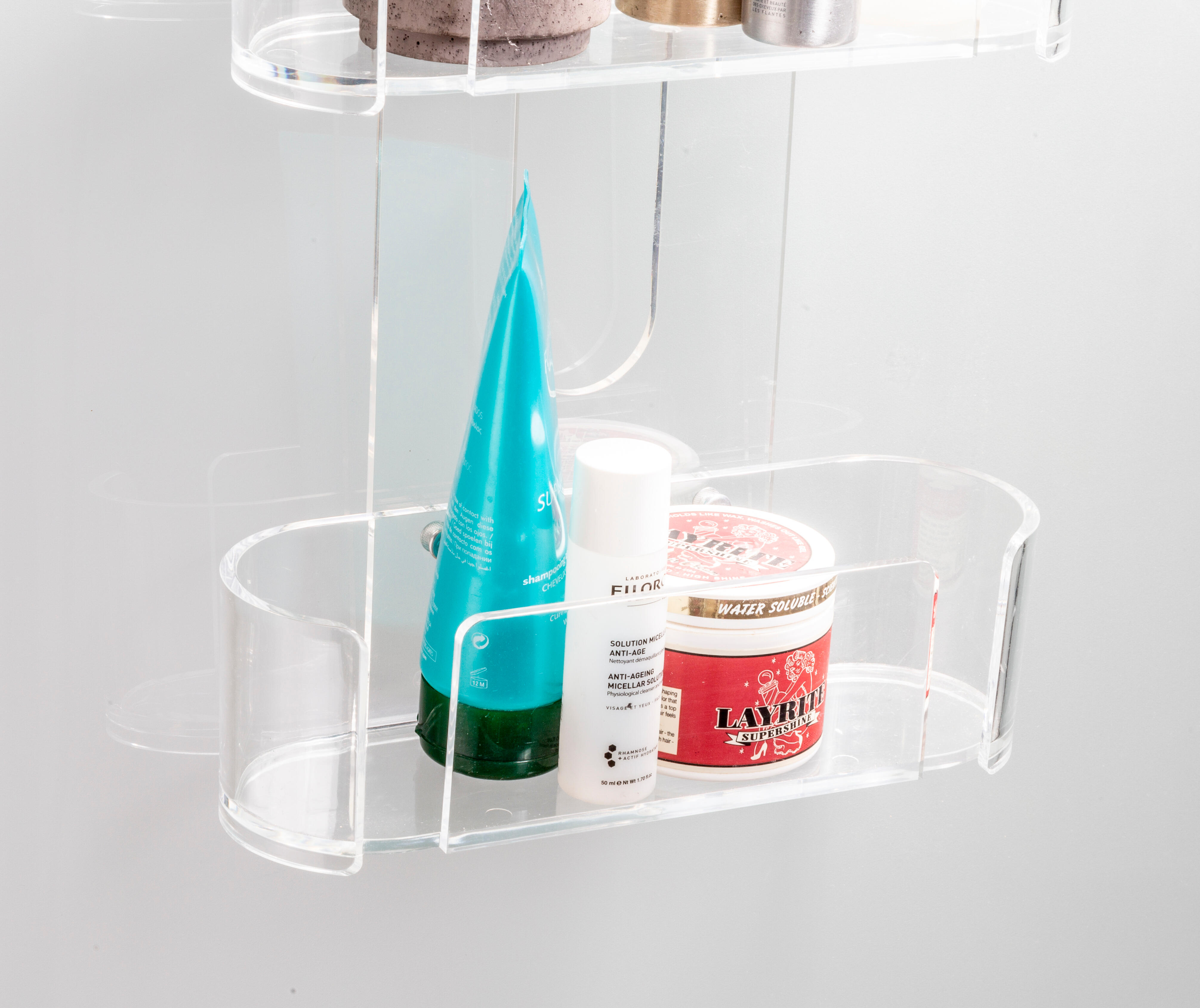 Organizer per doccia per parete doccia BRIGHT trasparente - 5
