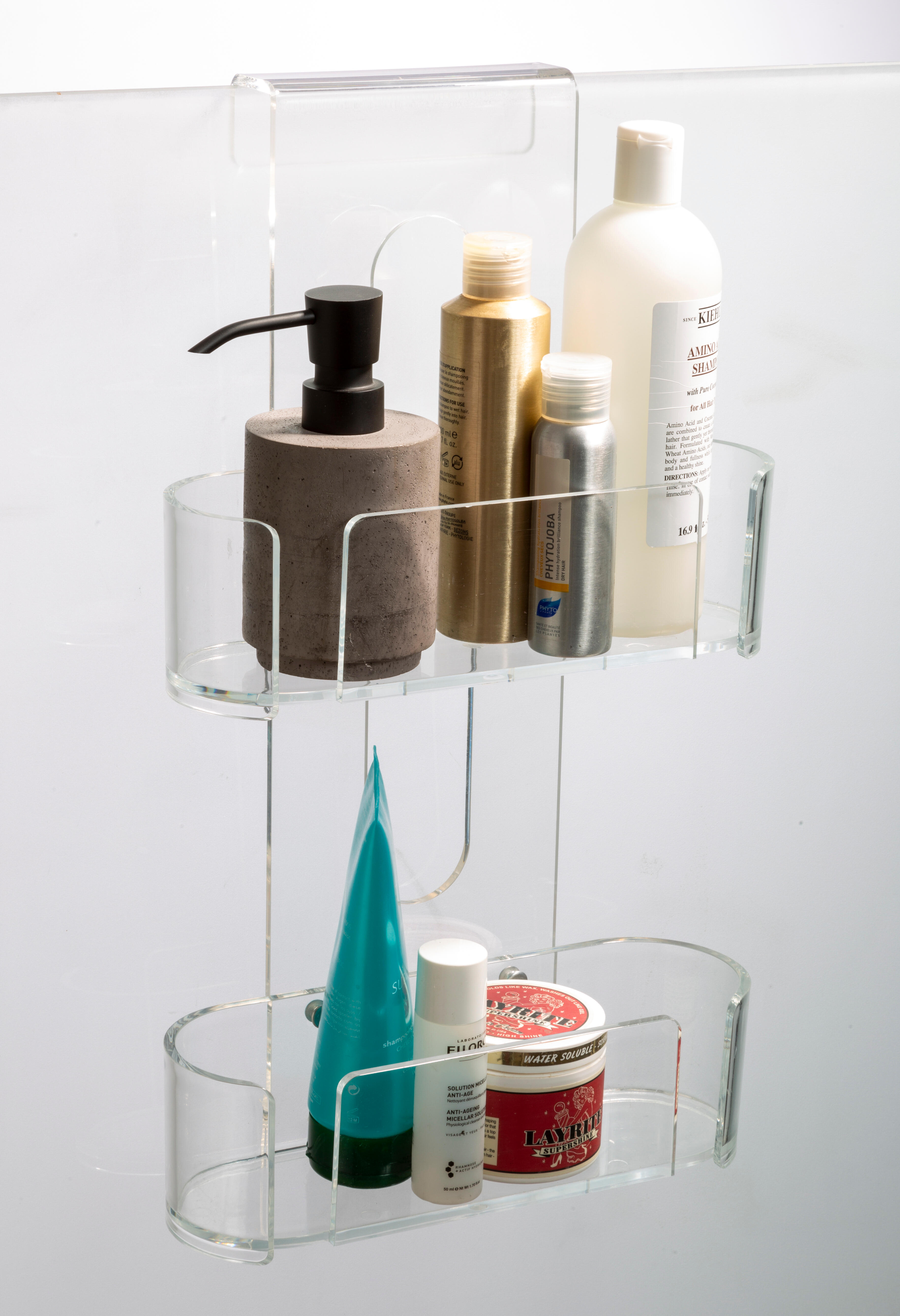 Organizer per doccia per parete doccia BRIGHT trasparente - 3