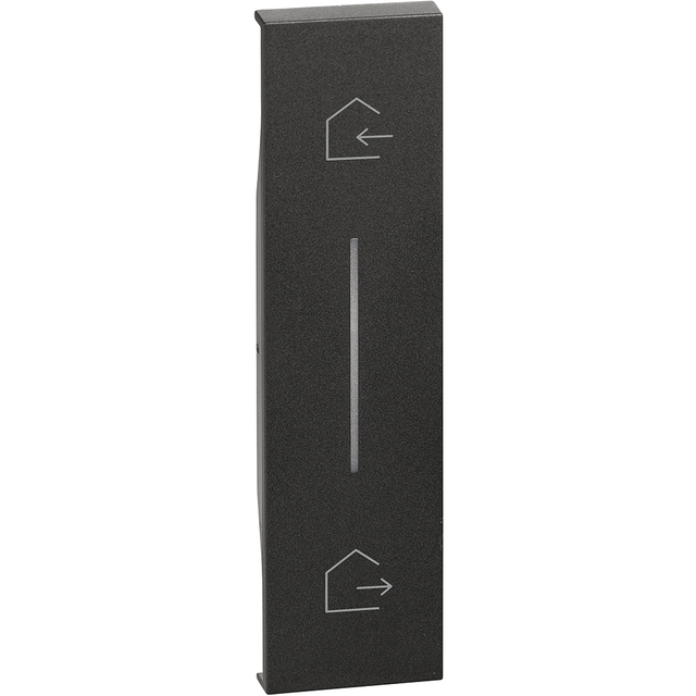 Copritasto per interruttore entra&esci Wi-Fi 1M BTICINO Living Now nero