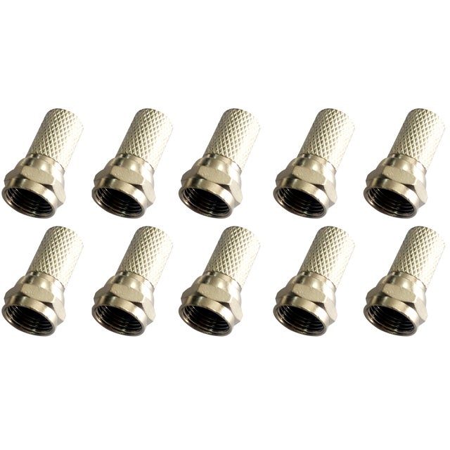 Lot de 10 fiches mâle, Lexman