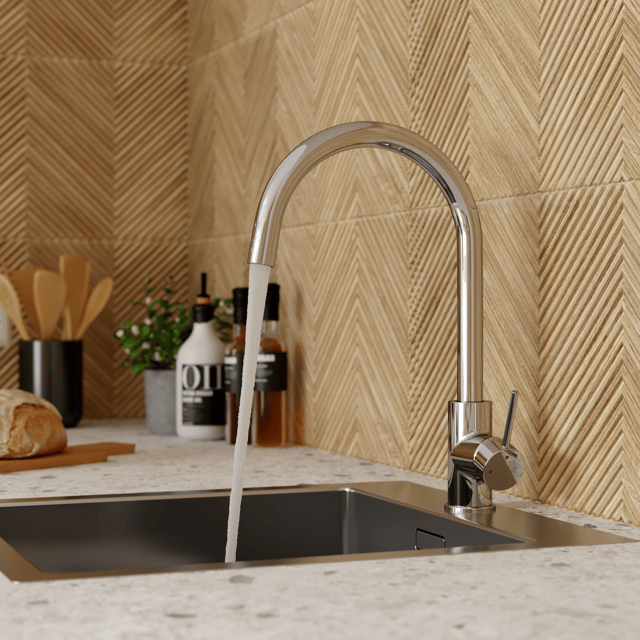 Robinet de cuisine DELINIA Loa chrome