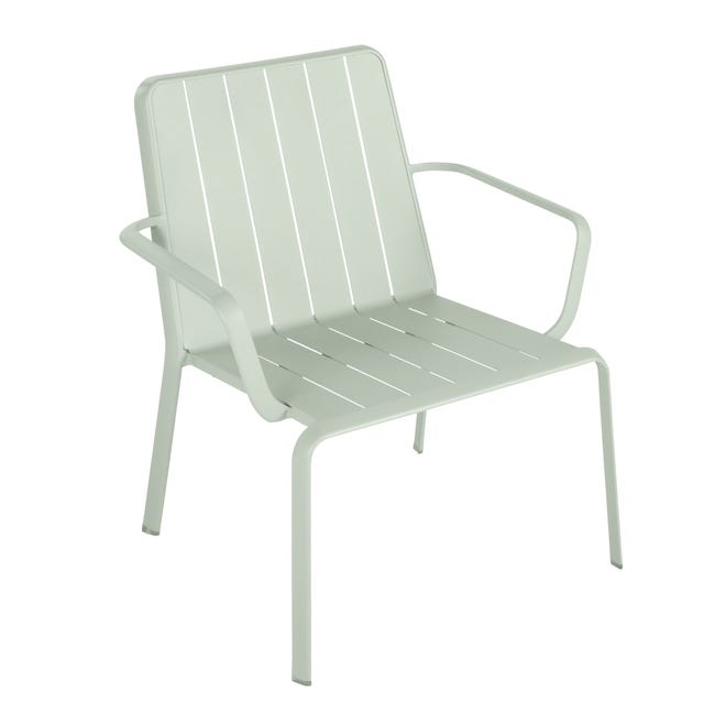 Chaise Idaho en Aluminium Vert