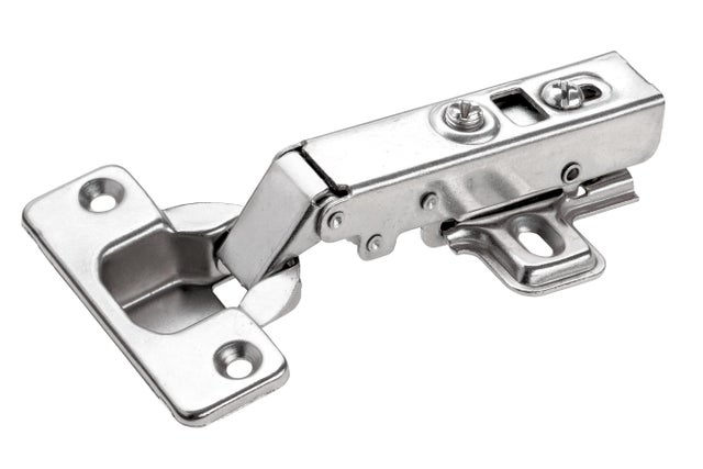 Cerniera invisibile per mobili reversibile 110° in acciaio H 62 X L 72 mm