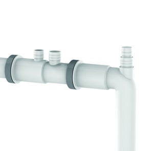 Vidage complet évier 2 cuves, VALENTIN Diam.90 mm - 3