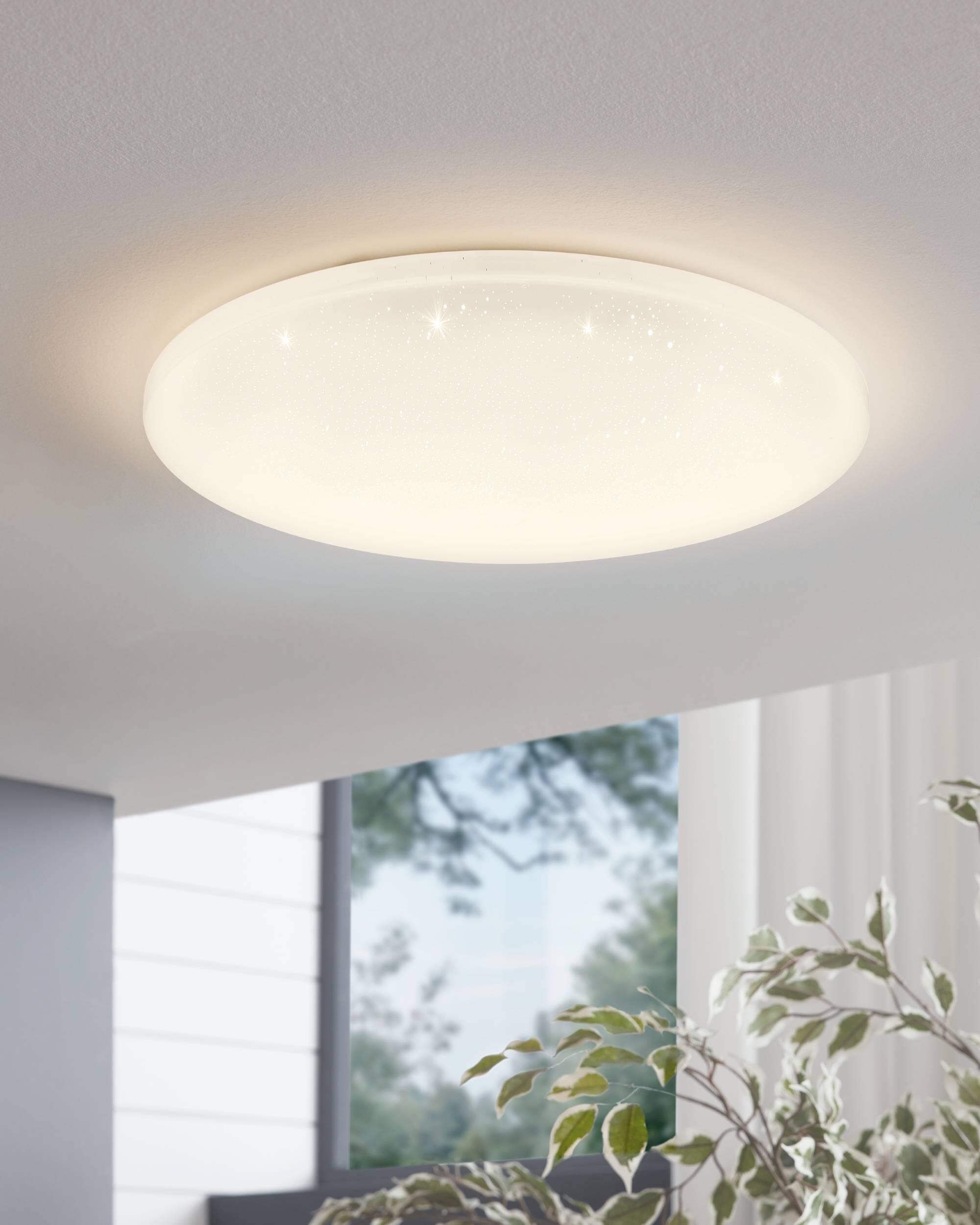 Plafoniera LED Pogliola Ø 31 cm bianco IP20 bianco naturale, 1850 lumen EGLO - 3