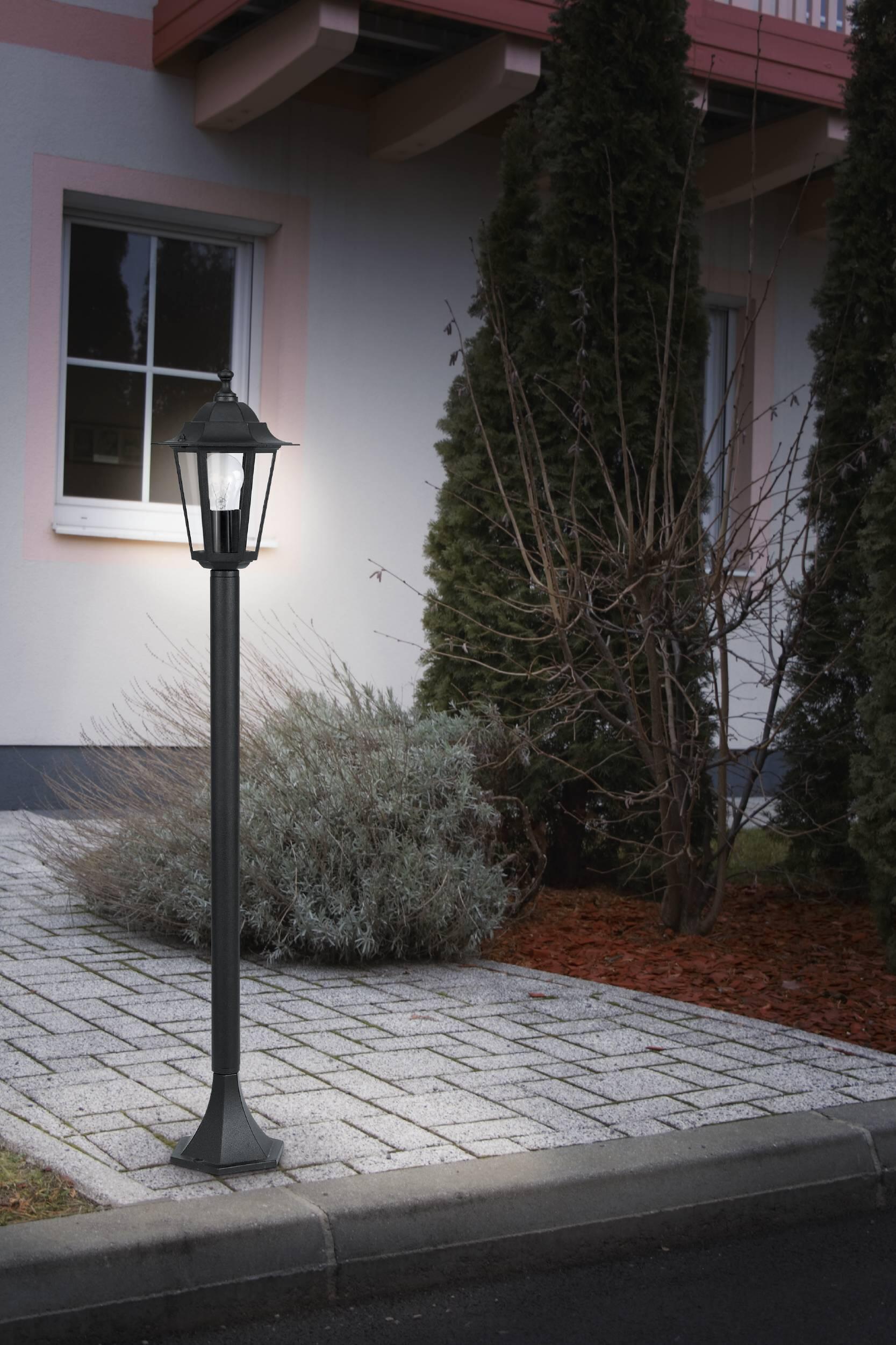 Lampione da giardino, Laterna H 100 cm, nero, IP44 EGLO - 2