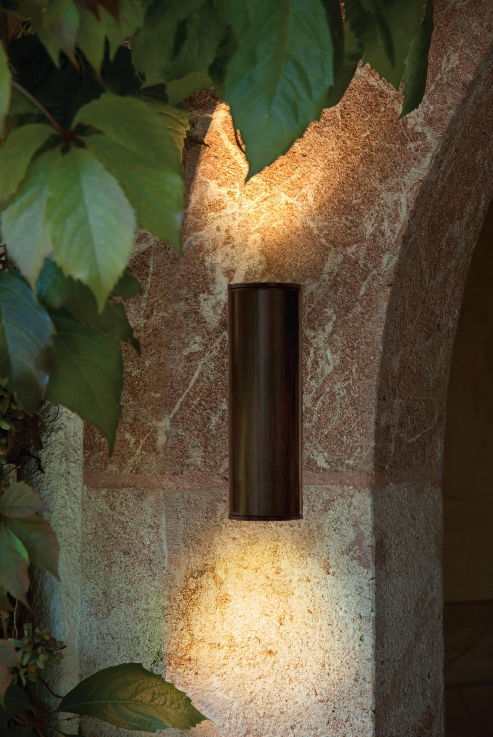 Applique LED rustico da esterno Riga doppia luce marrone IP44, luce bianco caldo 200 lumen, EGLO - 3