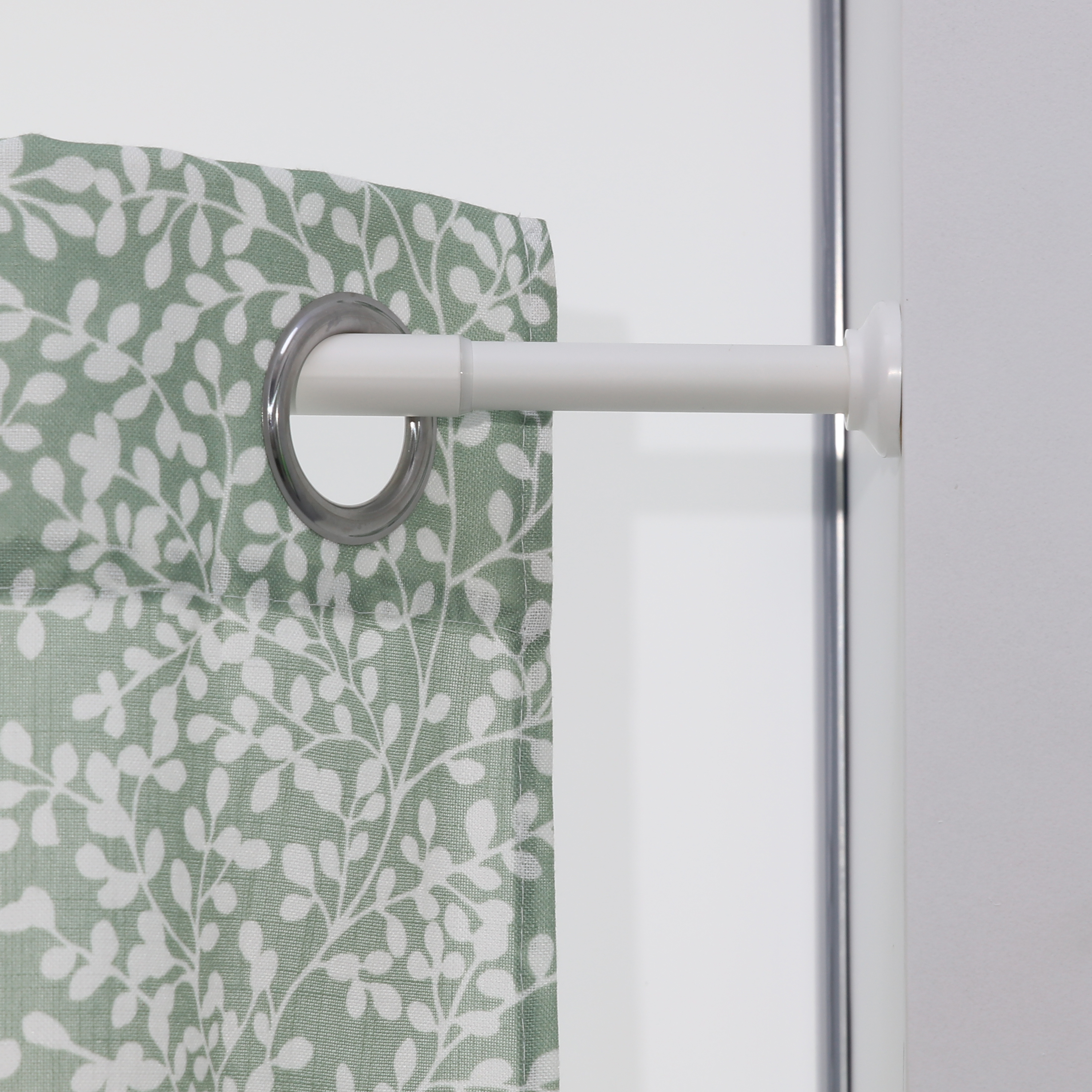 Kit varão extensível INSPIRE FLUX D16/19CM 120-210CM BRANCO - 6