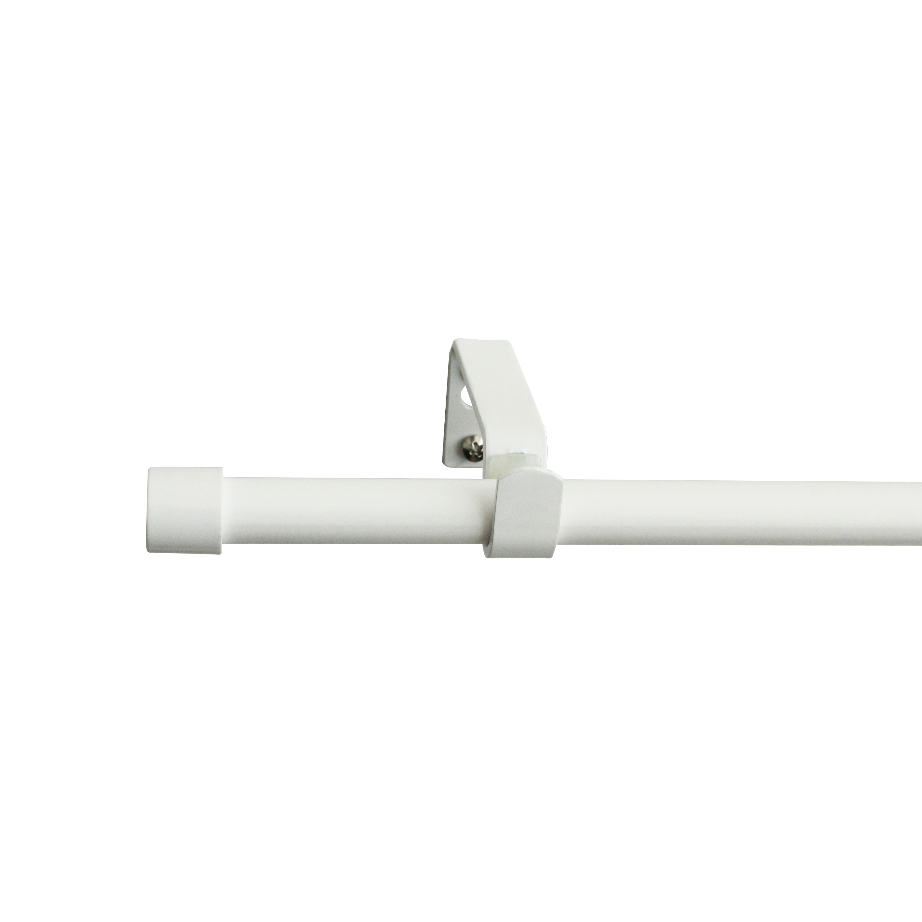 Kit de varões extensível 210cm Cap D16mm aço branco Inspire - 6