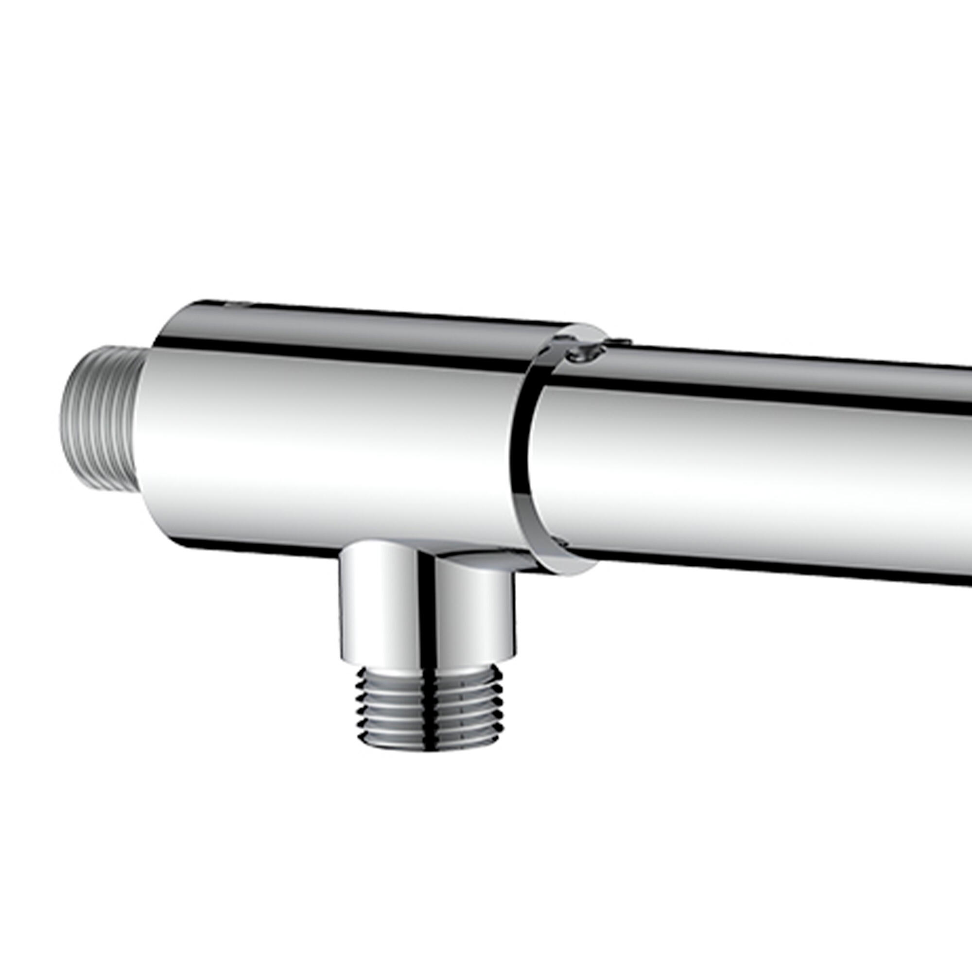 Tubico - Braccio Doccia A Parete Da 20 Cm In Acciaio Inox 316l Tubico