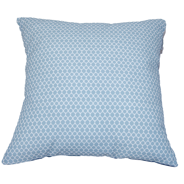 Cuscino da esterno decorativo in cotone e poliestere NATERIAL blu 45 x 45 x Sp 1 cm
