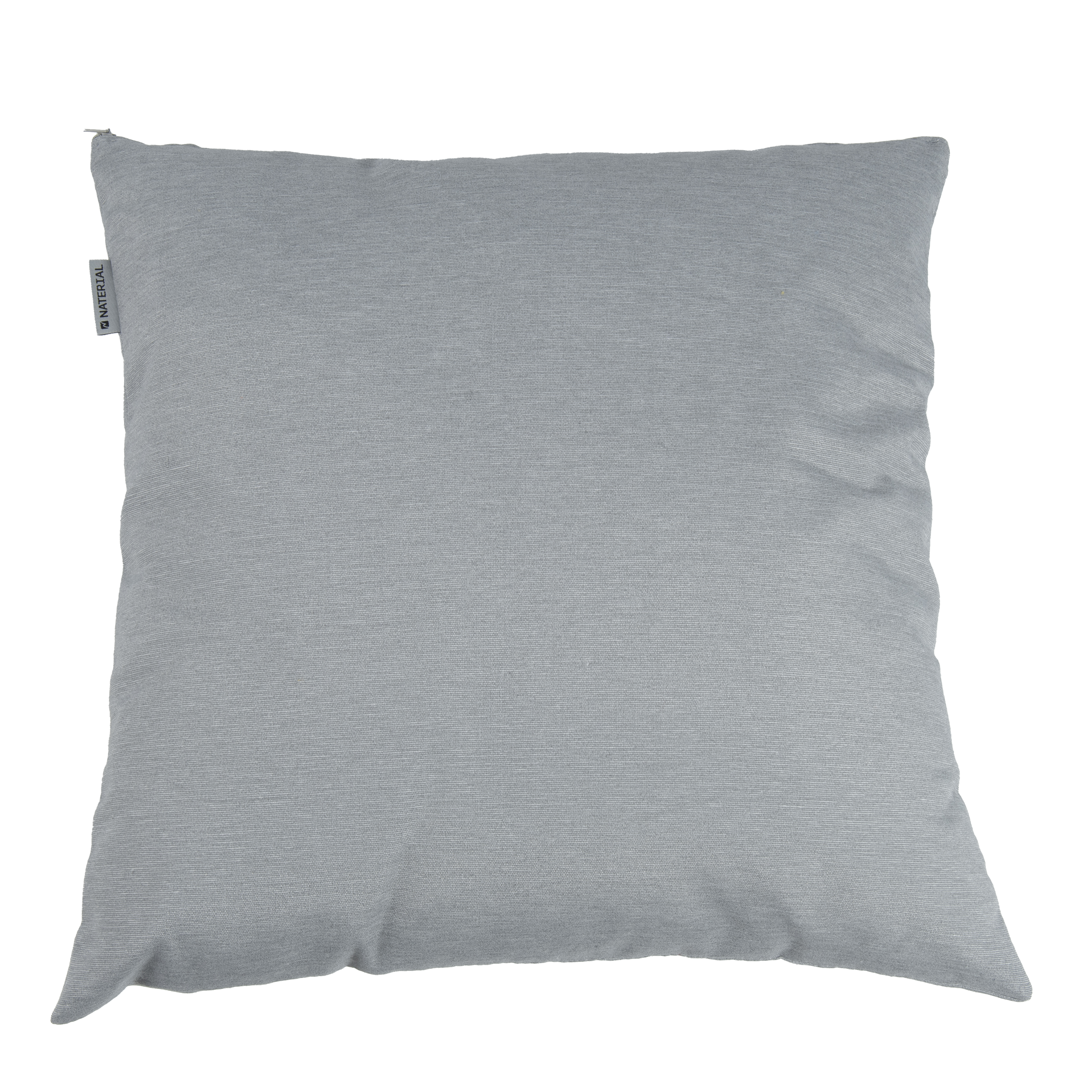 Coussin d'extérieur décoratif Soft, gris / argent, l.40 x L.40 cm NATERIAL - 4