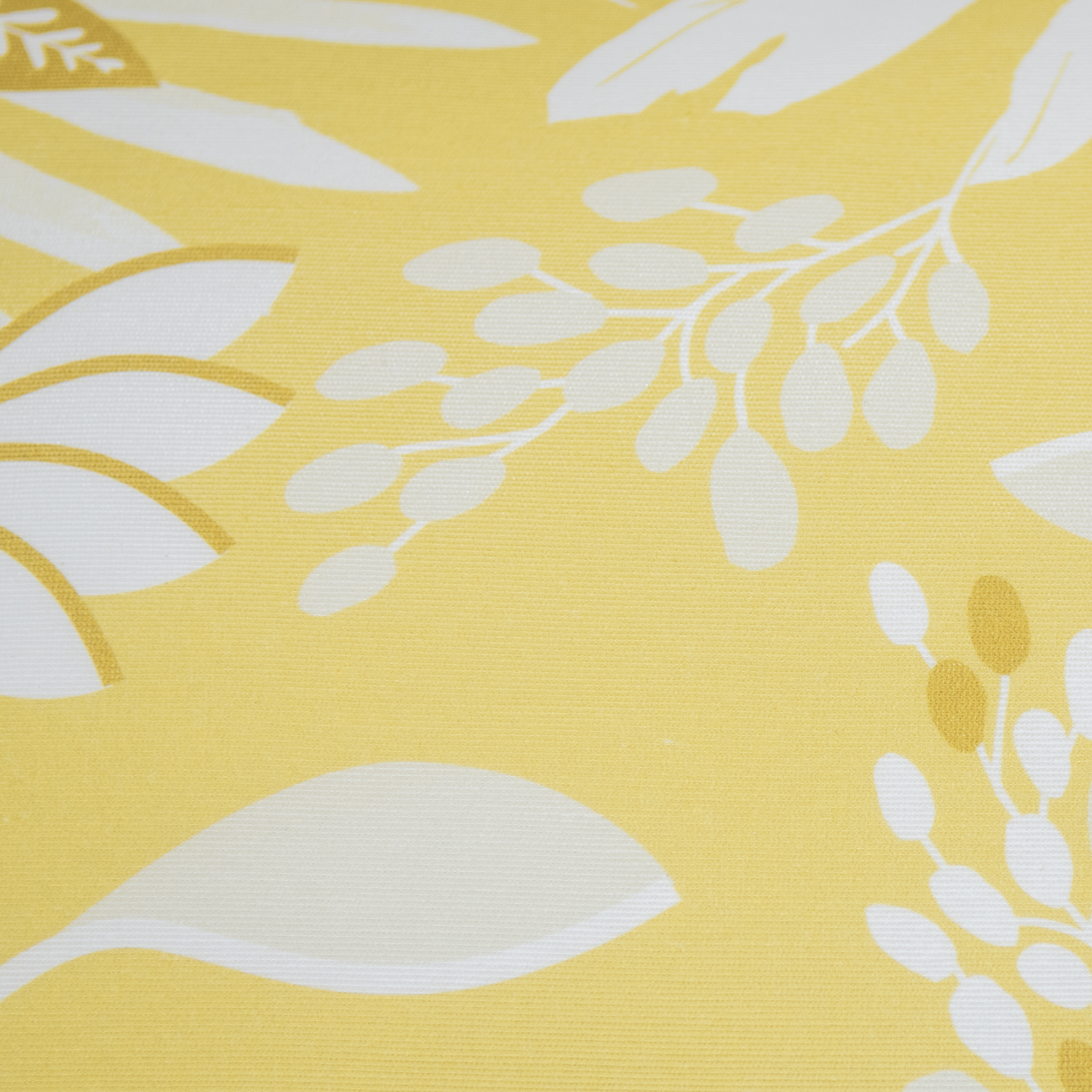 Cuscino da esterno decorativo in cotone e poliestere bianco e giallo 30 x 45 x Sp 3 cm - 4