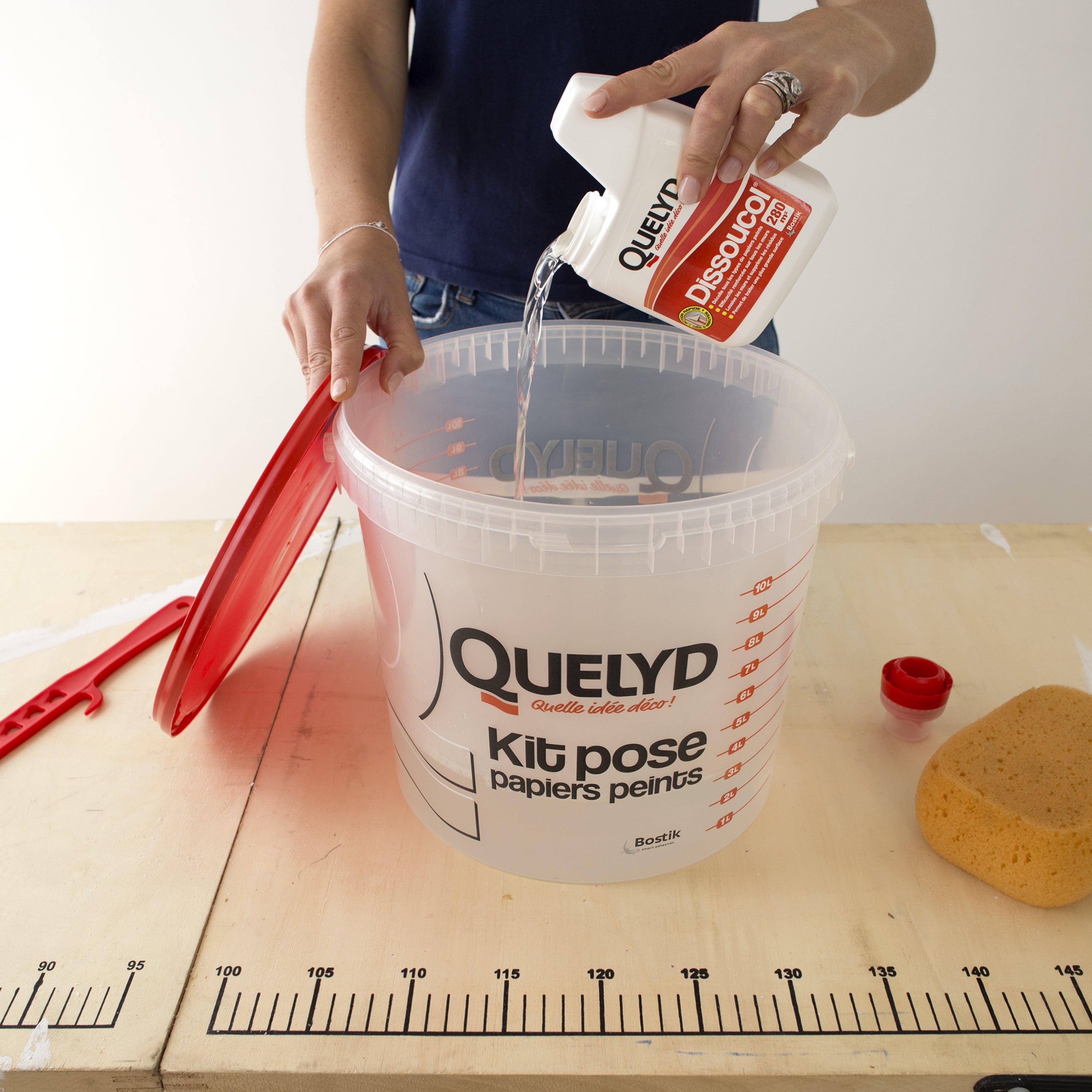 Décolleur de papier peint Dissoucol QUELYD, 250ml - 8