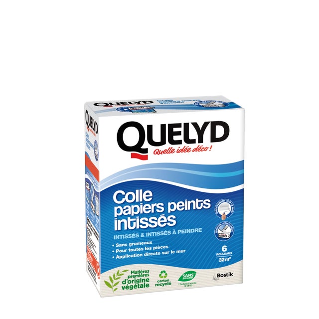 Colle en poudre pour papiers peints intissés QUELYD, 300g
