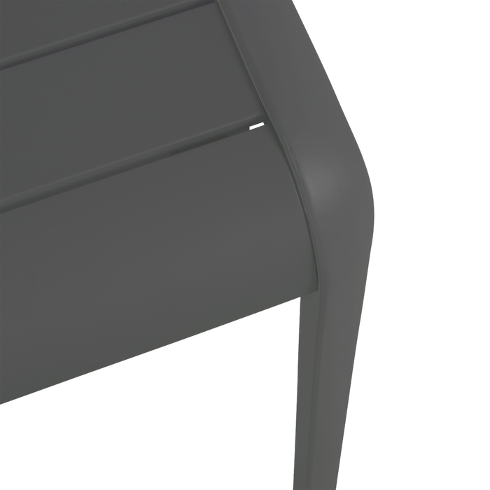 mesa-de-jardim-varanda-cinza-alumínio-material idaho