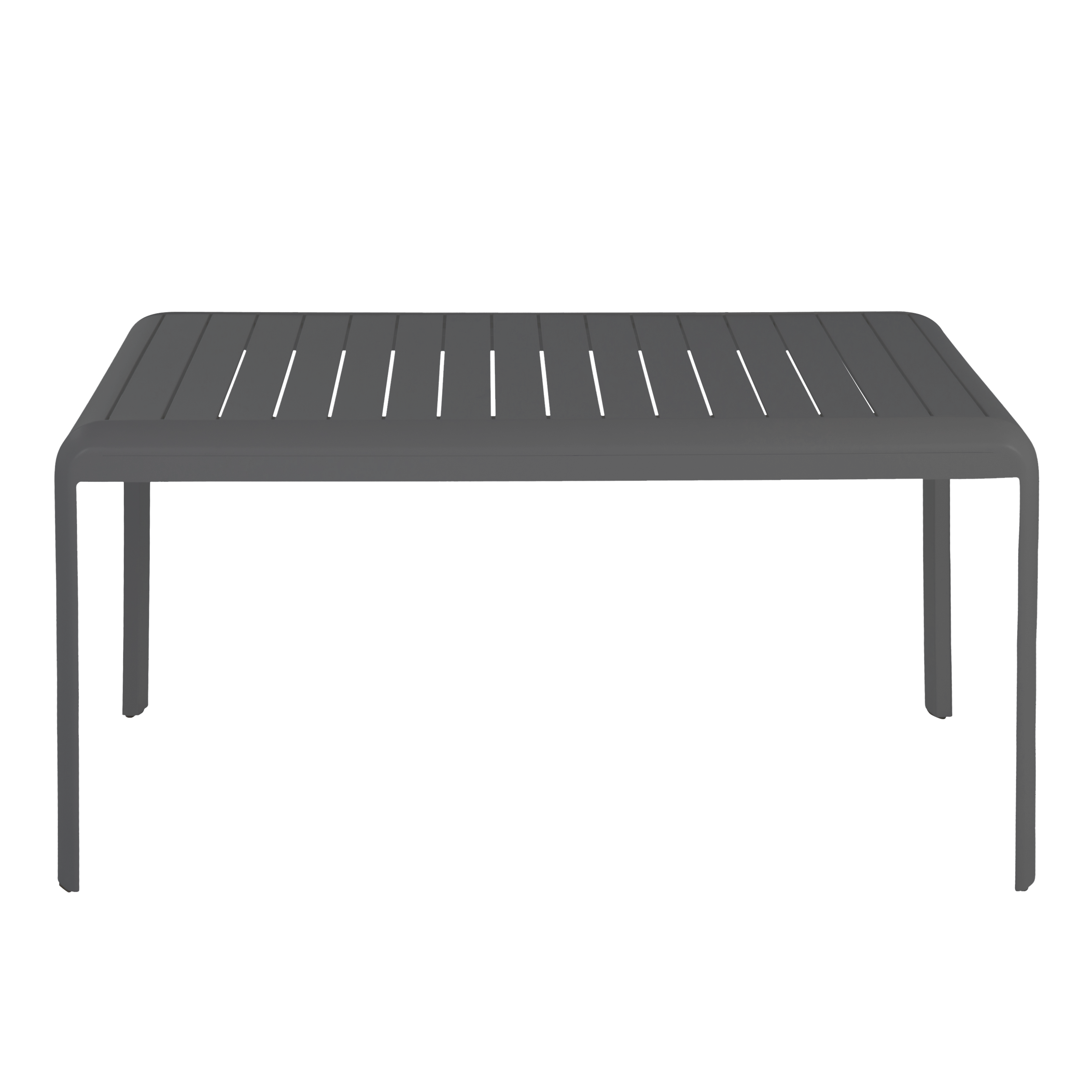 Table de jardin NATERIAL Idaho rectangulaire gris 4 personnes - 7