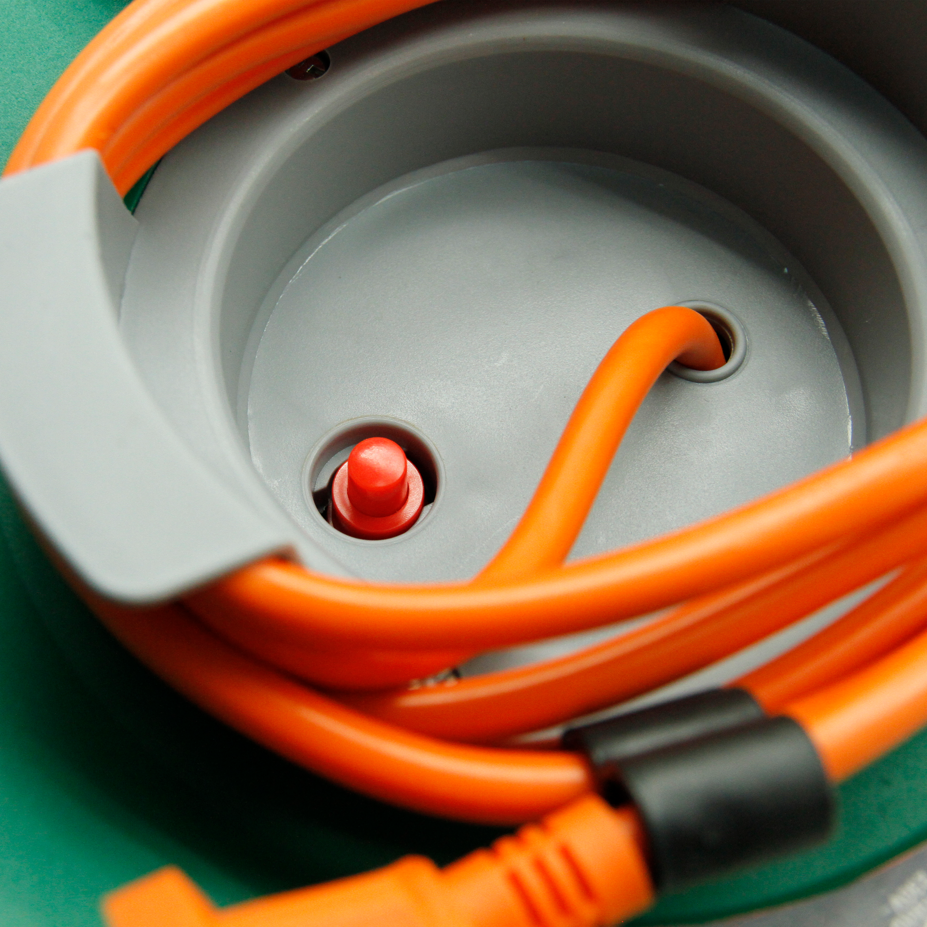 Enrouleur de câble électrique jardin, L.20 m H05VV-F, prise sans terre, LEXMAN - 3