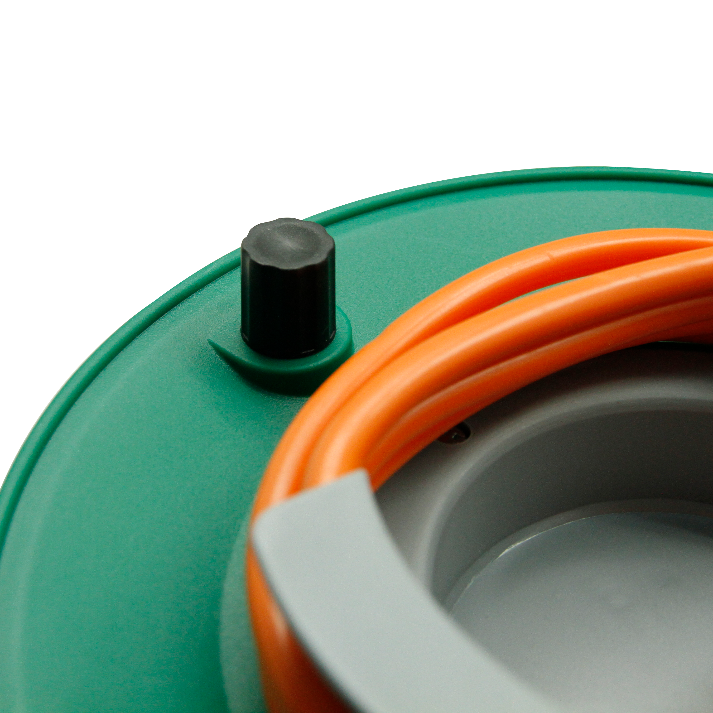 Enrouleur de câble électrique jardin, L.20 m H05VV-F, prise sans terre, LEXMAN - 2