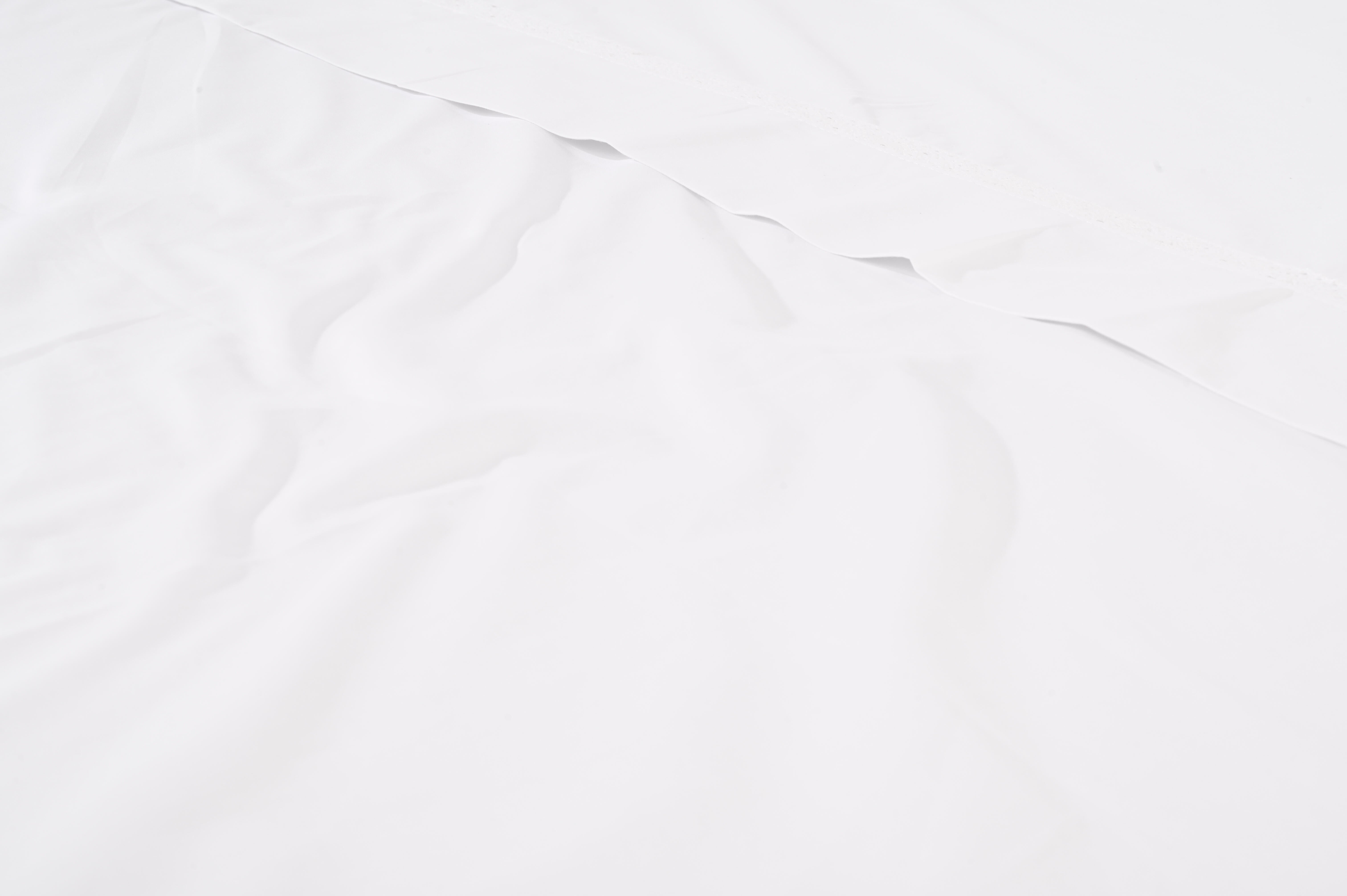 Sábana encimera Crochet algodón percal 200 hilos blanco 230x270 para cama de 150 cm - 21