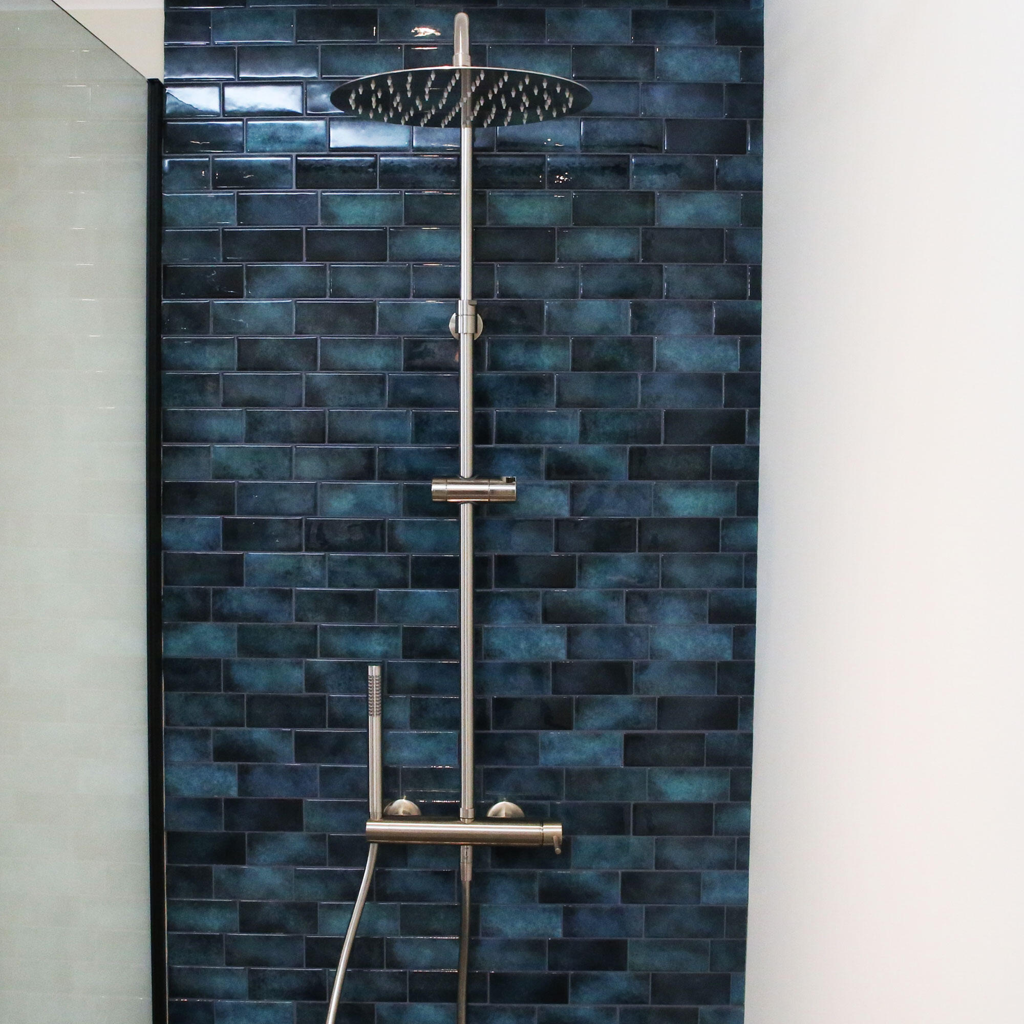 Conjunto de duche COM TORNEIRA MONOCOMANDO INOX - 9