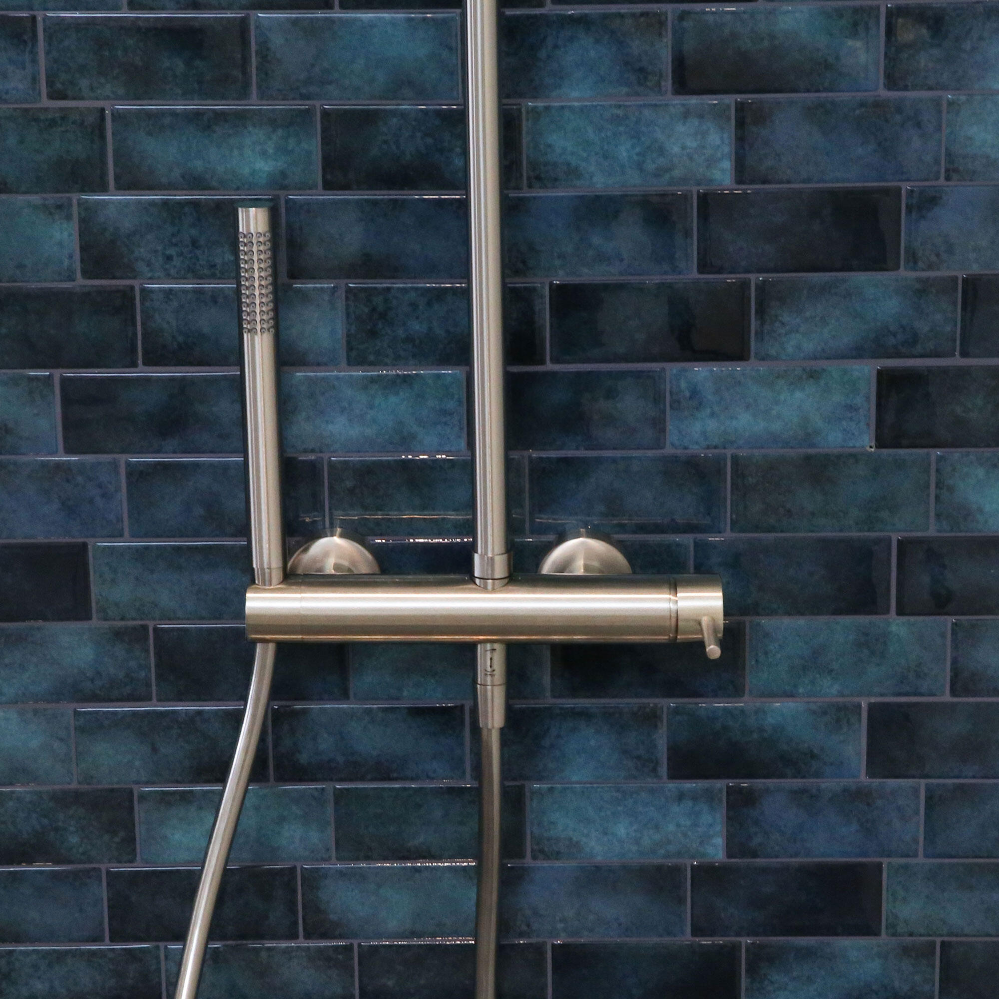 Conjunto de duche COM TORNEIRA MONOCOMANDO INOX - 5