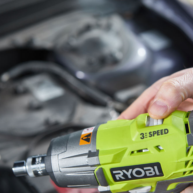 Boulonneuse clé à choc sans fil RYOBI R18iw3-0, 18 V 0 Ah, 0 batteries - 6