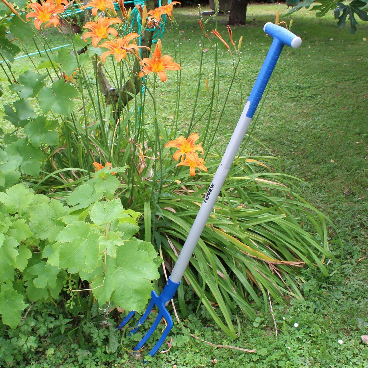 Fourche à bêcher acier forgé REVEX manche composite L.90 cm - 2