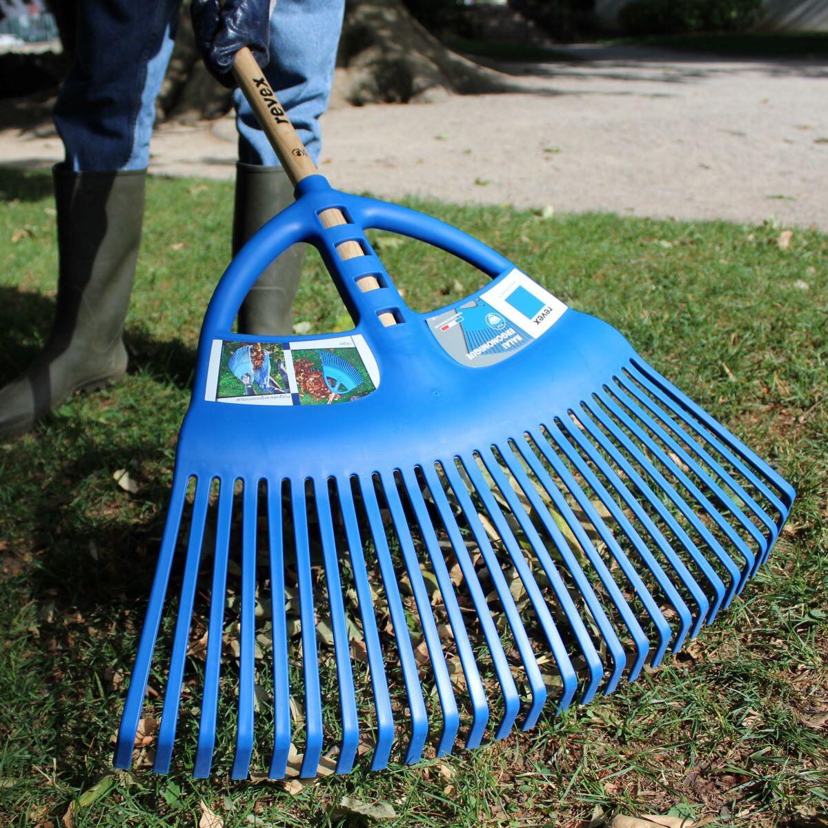 Balai 27 dents plastique manche 150cm REVEX - 5