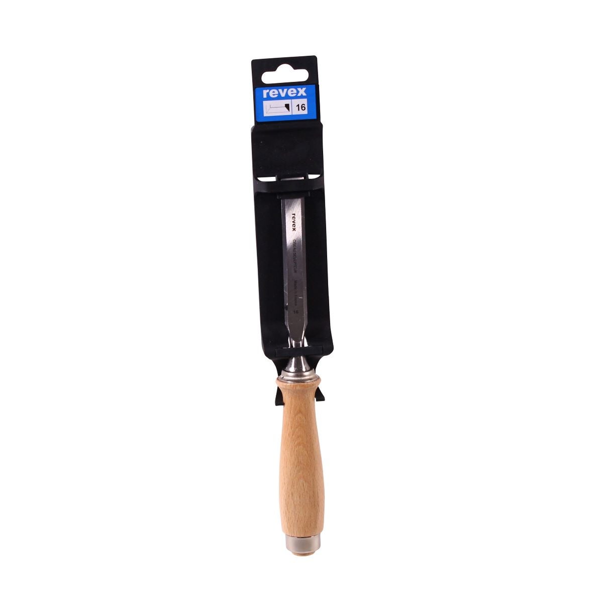 Ciseaux de sculpteur MULLER 16 mm manche bois REVEX - 2