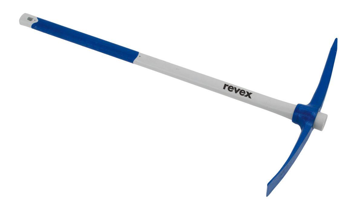 Pioche terrassière acier forgé REVEX, manche composite L.90 cm - 2