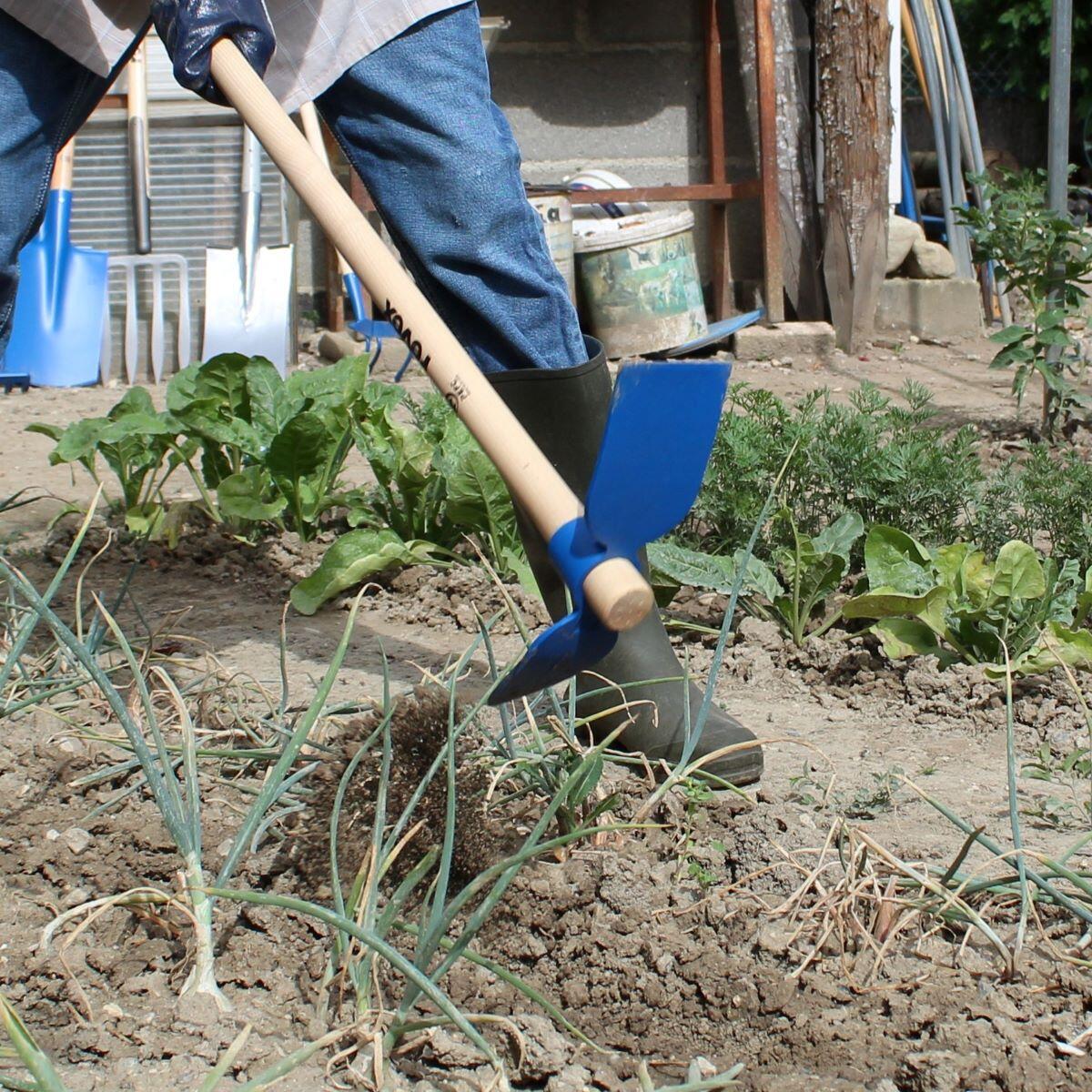 Serfouette panne et langue acier forgé REVEX manche bois L.115 cm - 6