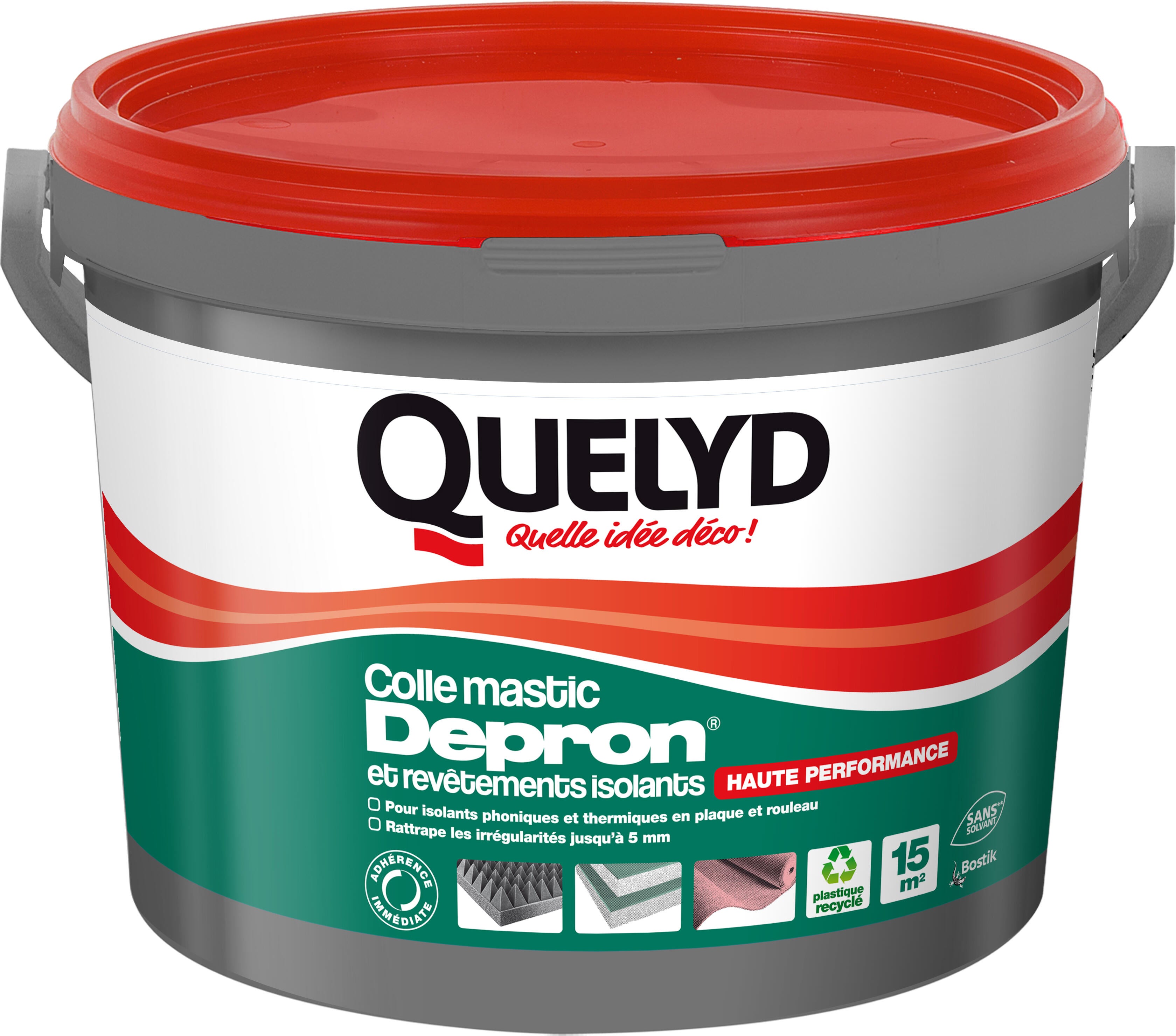 Colle de fixation pâte MS polymère Depron QUELYD, 6 Kg blanc Leroy Merlin — free download