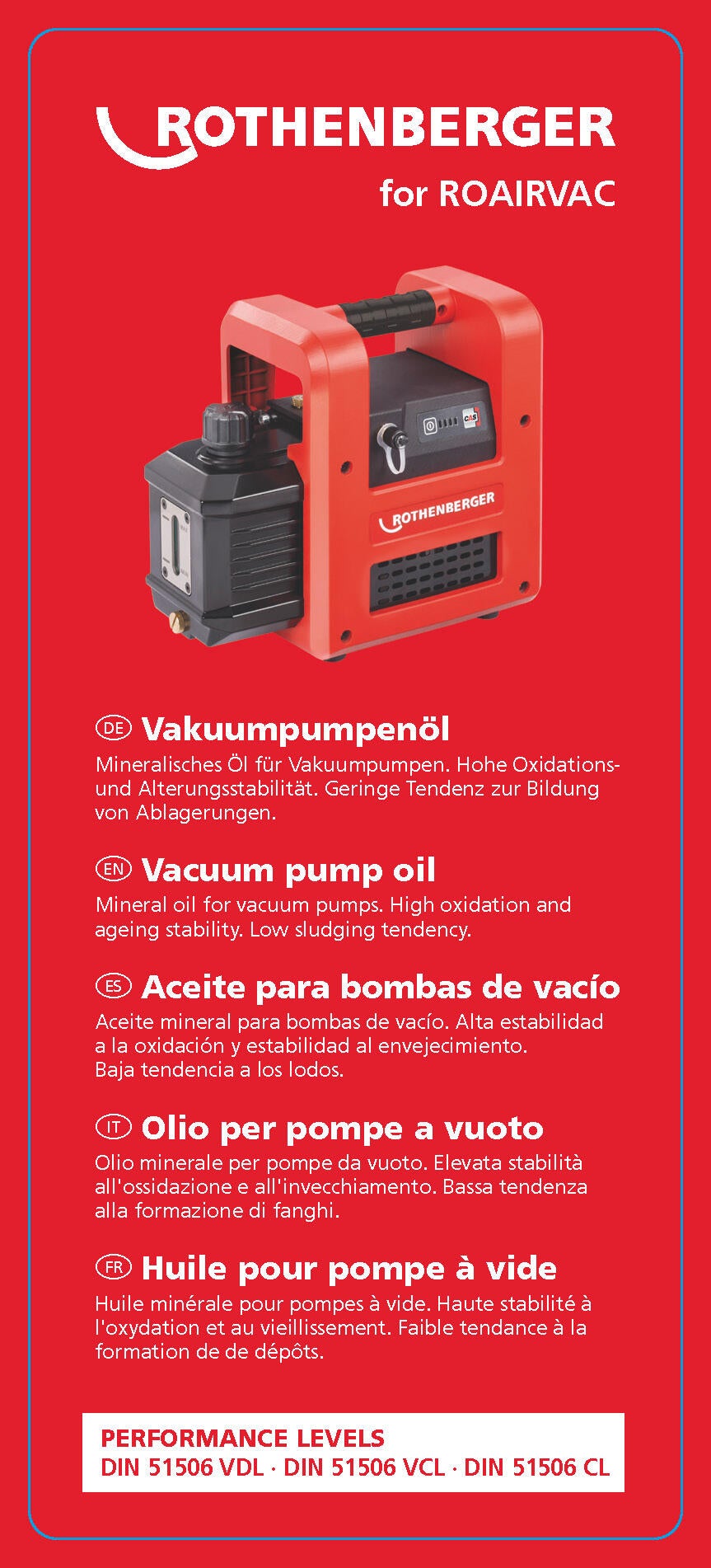 Olio minerale circuito idraulico ROTHENBERGER 1 L | Leroy Merlin