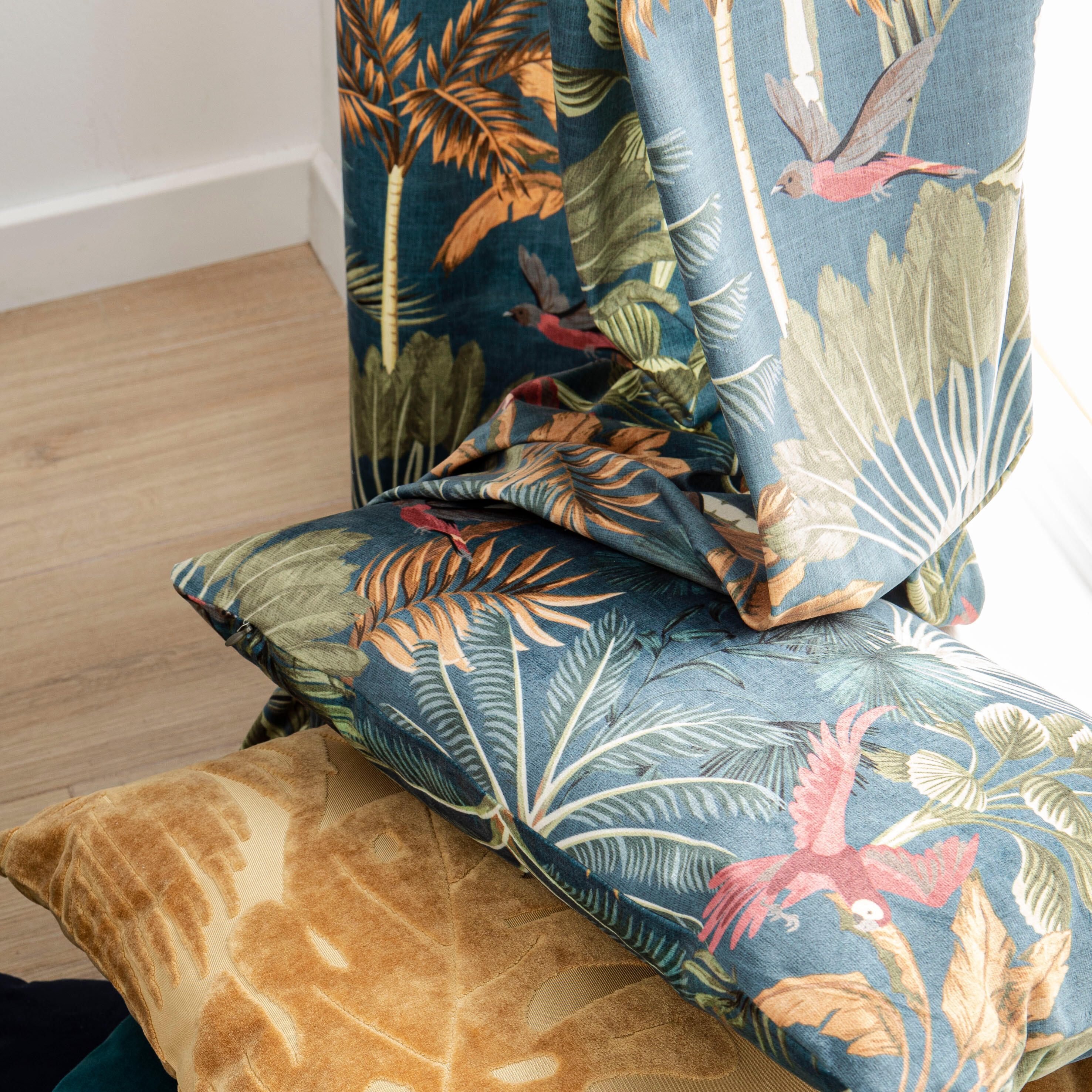 Tenda INSPIRE Nadjila multicolore, occhiello 140x280 cm - 6