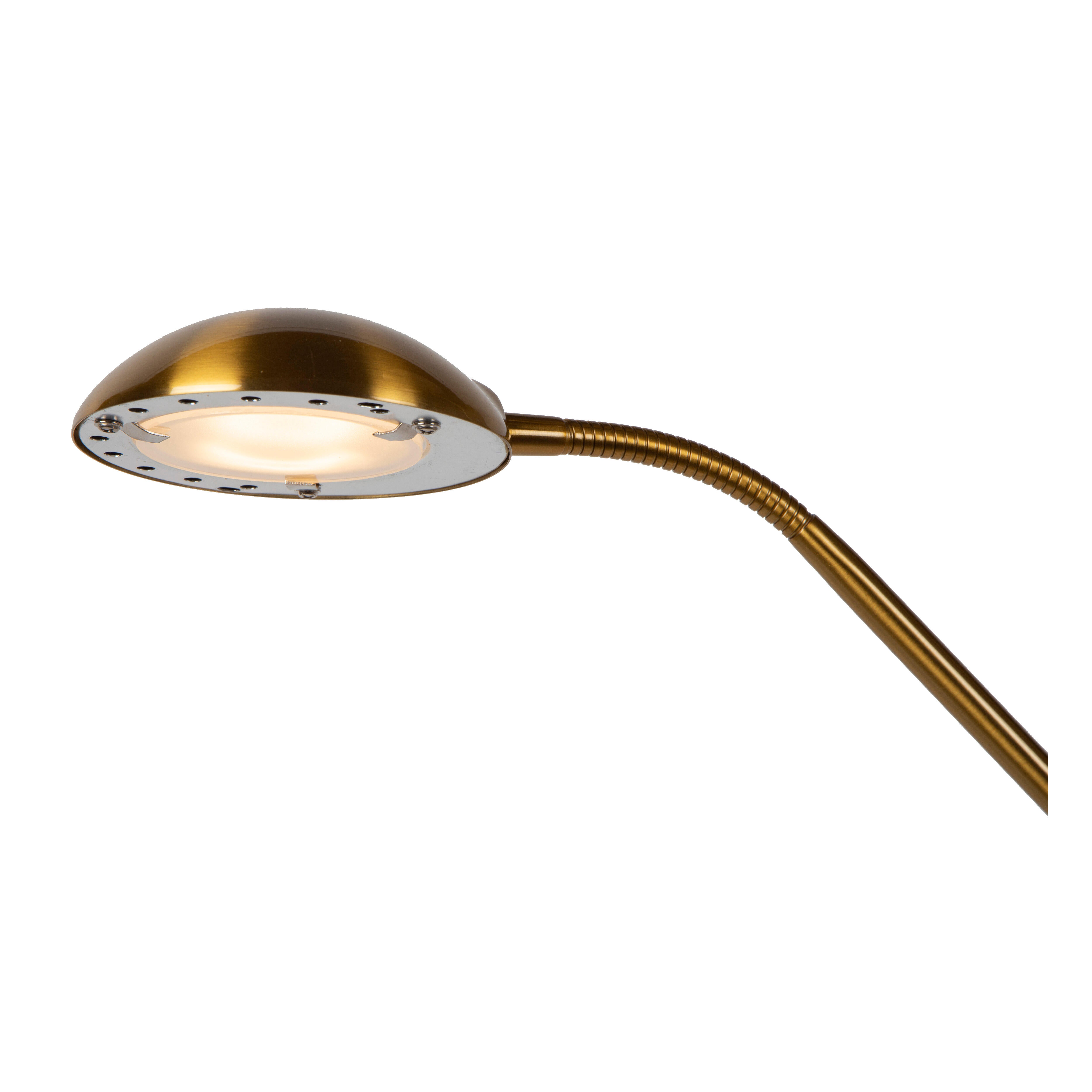 Lampadaire LED Zenith avec variateur, acier, doré, H.180 cm - 9