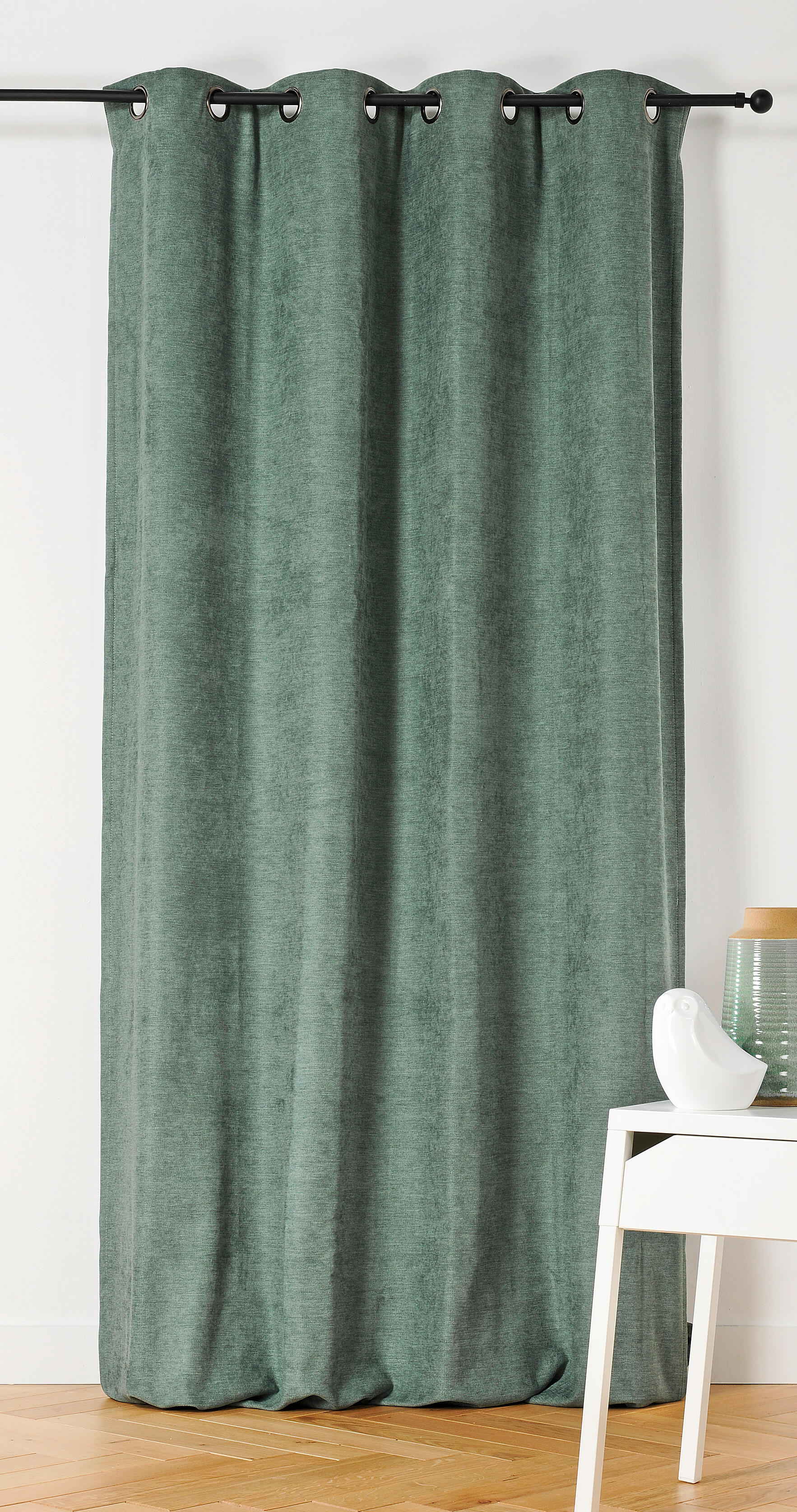 Tenda Alaska blu celadon, occhiello 140x260 cm LINDER - 3