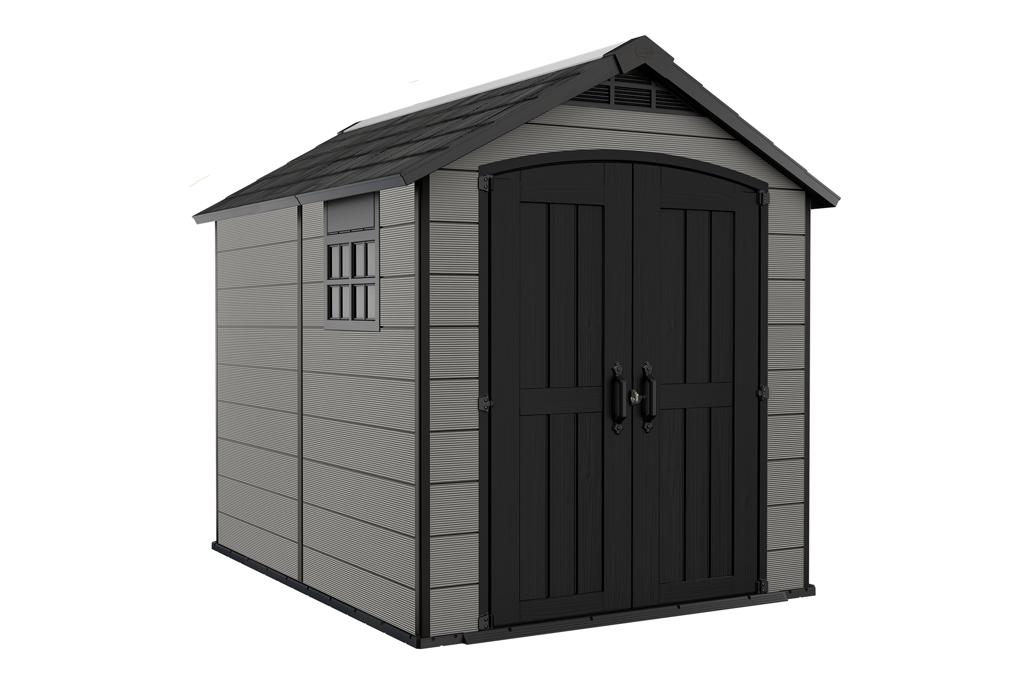 Abris de jardin DOMUS 759 en résine - KETER - gris 5,7 m² | Leroy Merlin