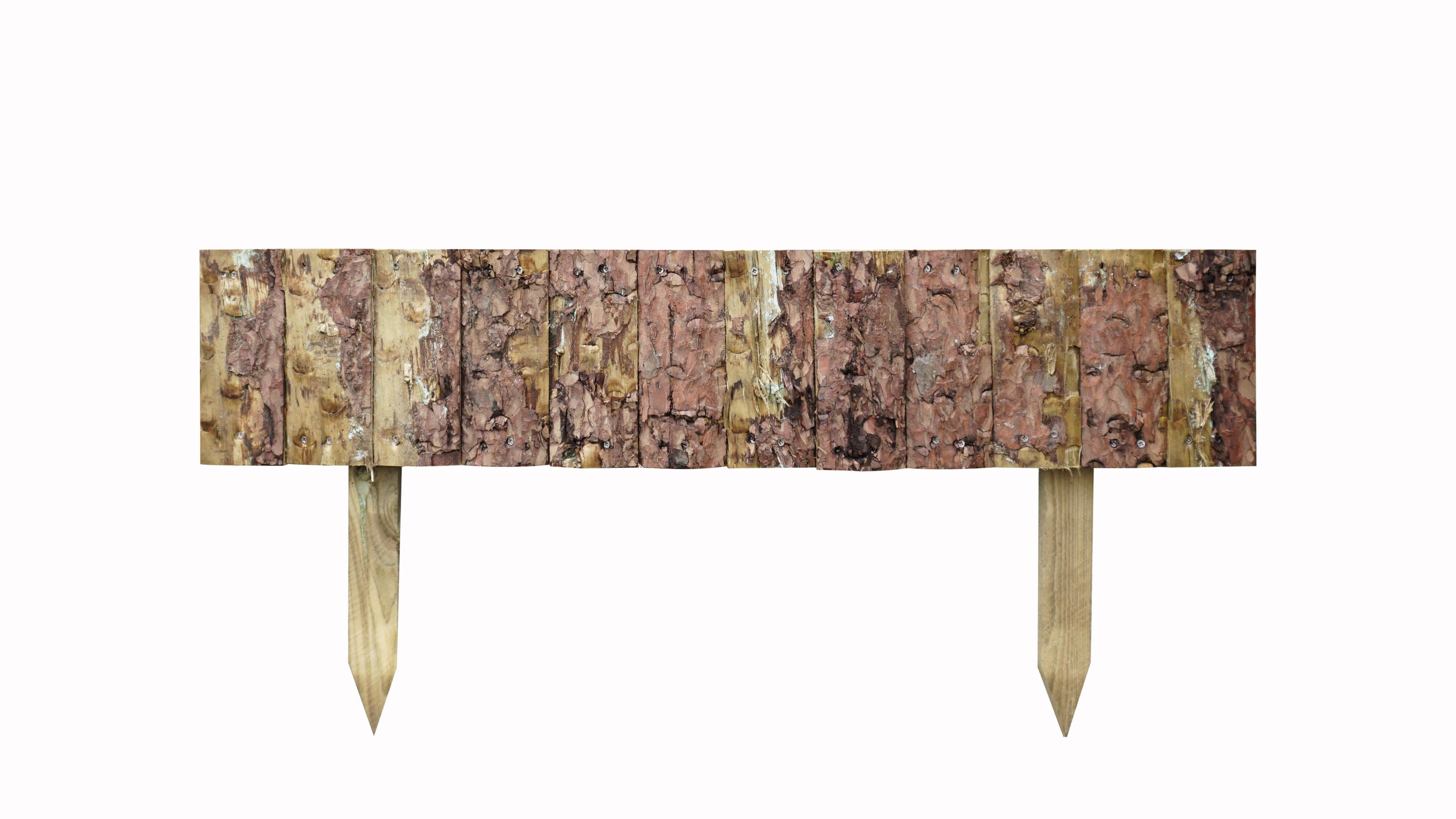 Bordure petite à planter bois naturel, H.30 x L.72 cm | Leroy Merlin