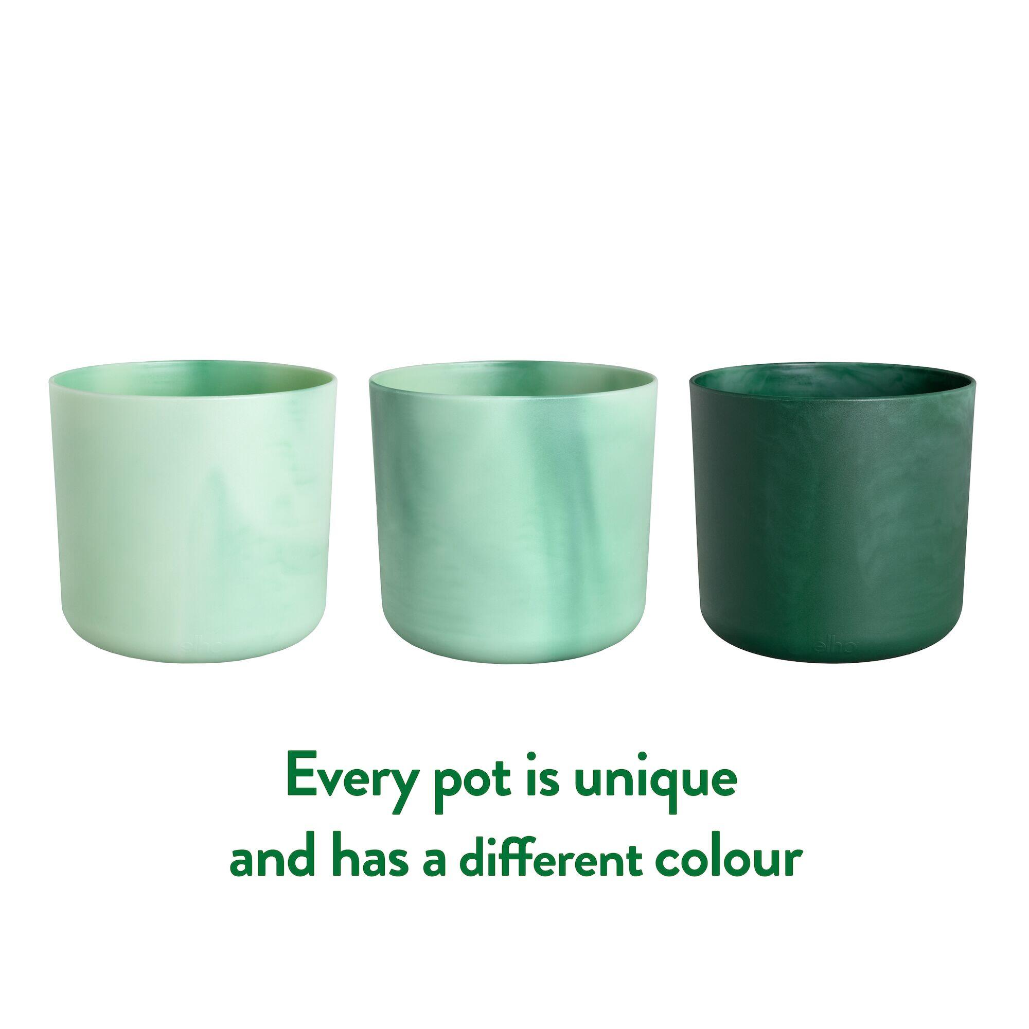 Cache pot rond ELHO D.18 x H.16.7 cm vert - 3