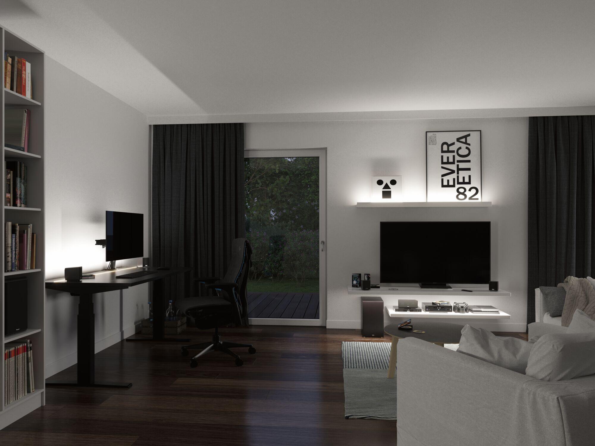 Kit ruban LED 3 m Simpled Cob, blanc chaud 3000K, 500 lumens, PAULMANN - 7