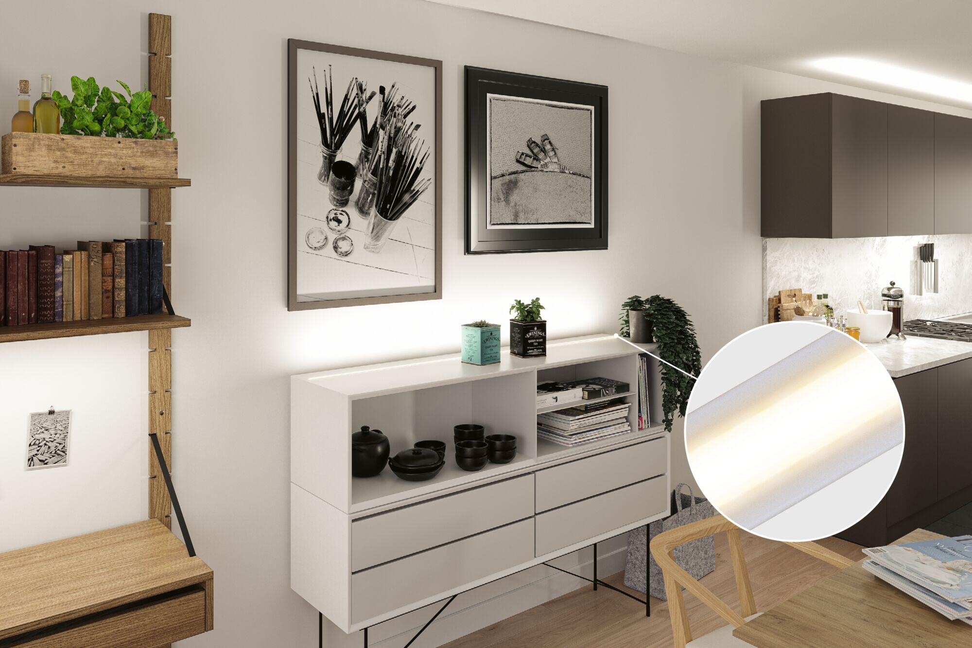 Kit ruban LED 3 m Simpled Cob, blanc chaud 3000K, 500 lumens, PAULMANN - 5