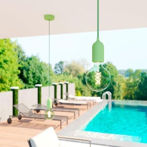 Lot 3 Douilles E27 Étanches Extérieur - Aluminium Moulé Anti-Corrosion - Idéales Lampes Jardin