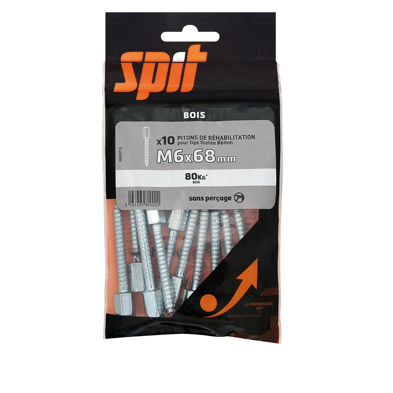 Cheville murale avec vis SPIT x L.68 mm - 2