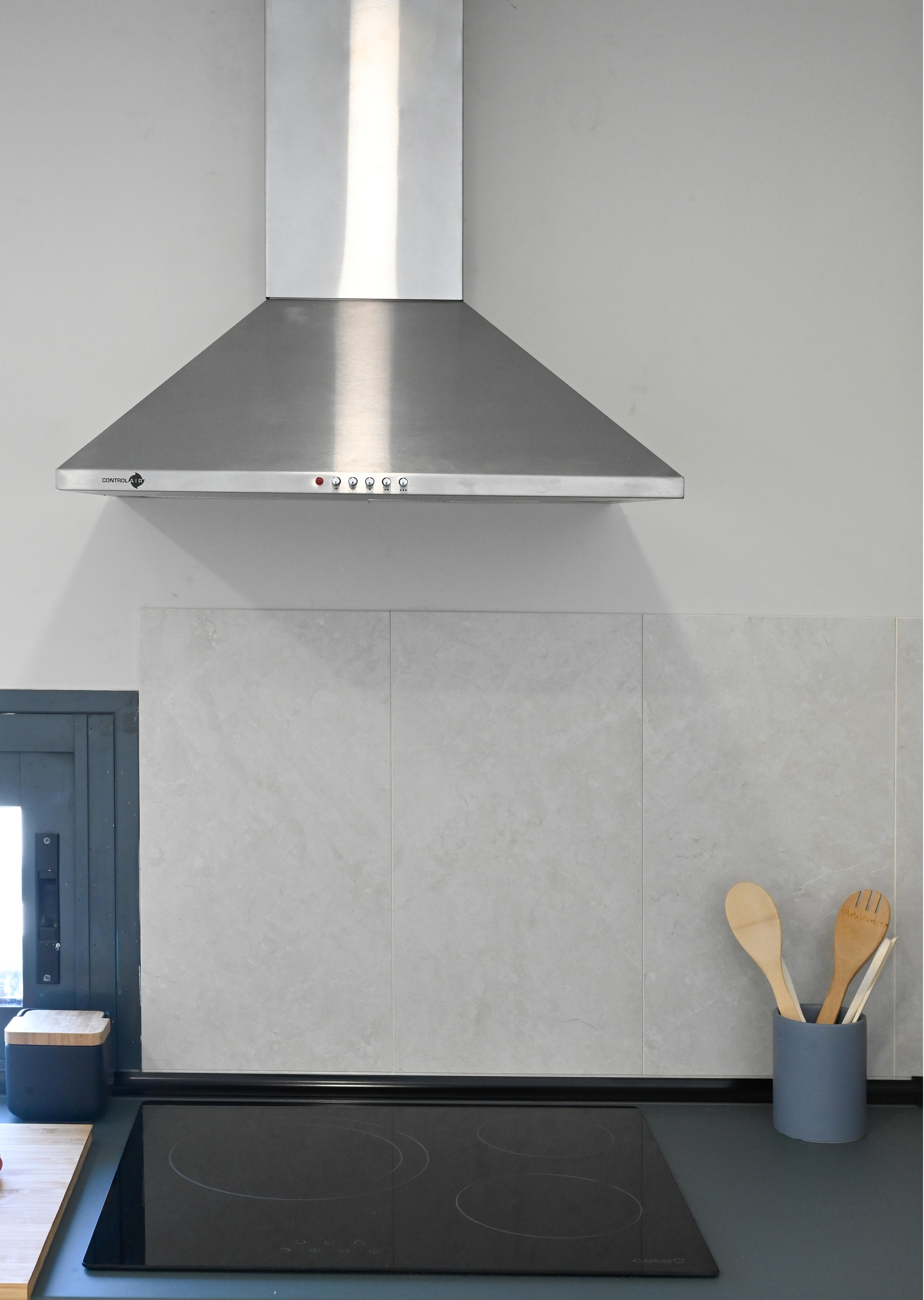 Placa vitrocerámica CATA TDHN 603 con 3 zonas de cocción zona grande de 27cm 5400 W negro 60cm - 7