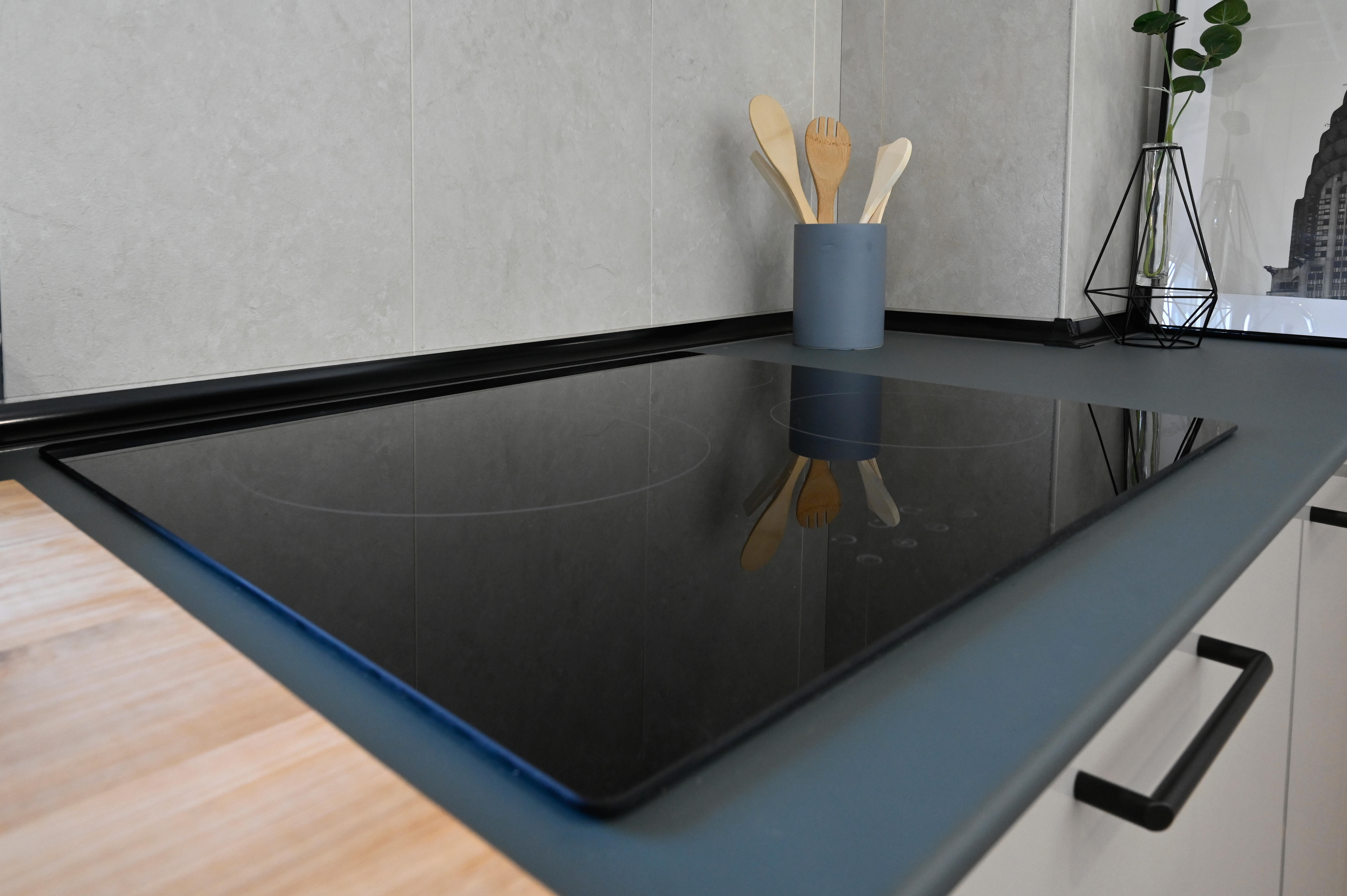 Placa vitrocerámica CATA TDHN 603 con 3 zonas de cocción zona grande de 27cm 5400 W negro 60cm - 3